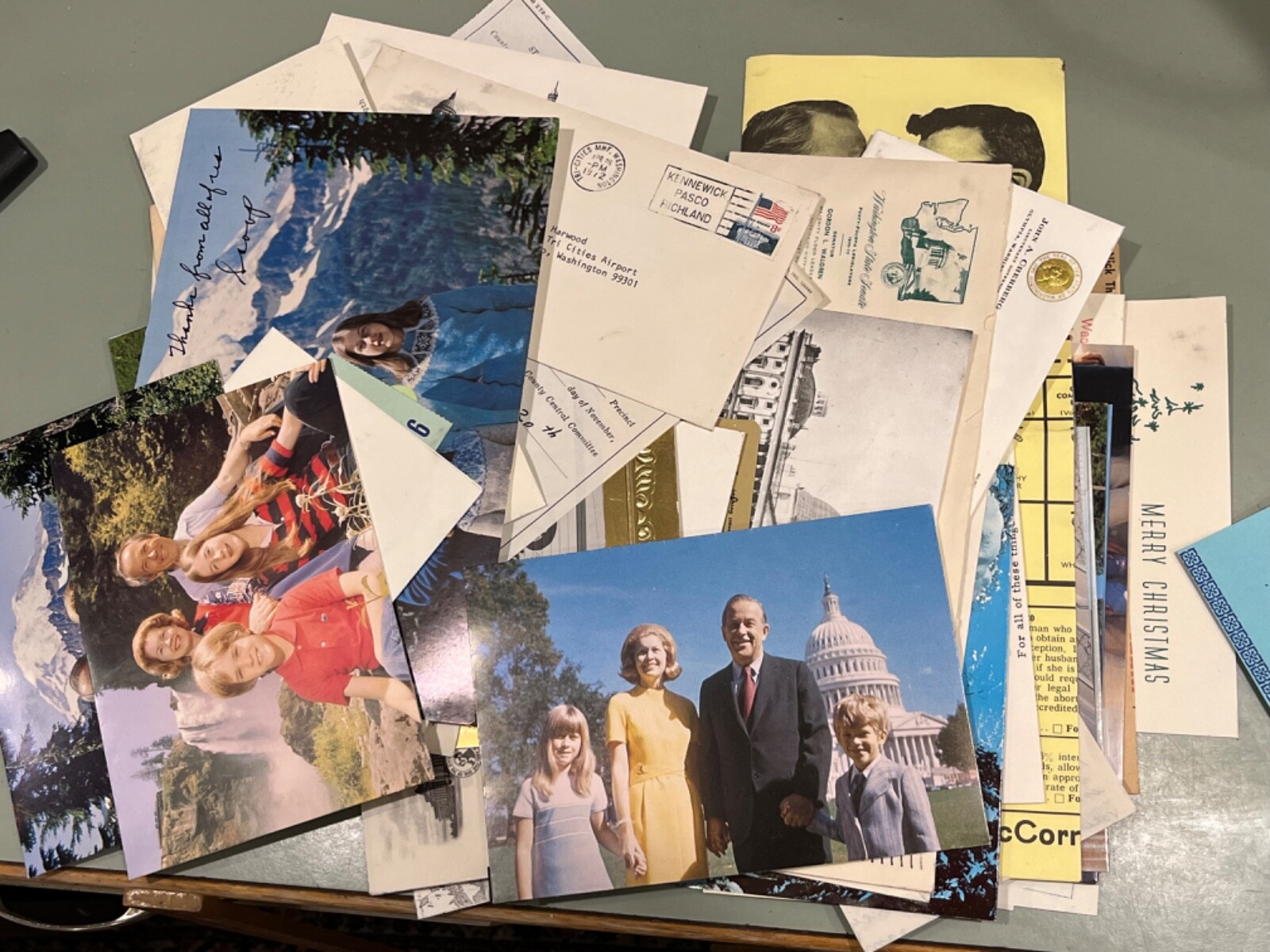 1960s-1970s WA State politics Election documents Scoop Jackson Mike McCormack