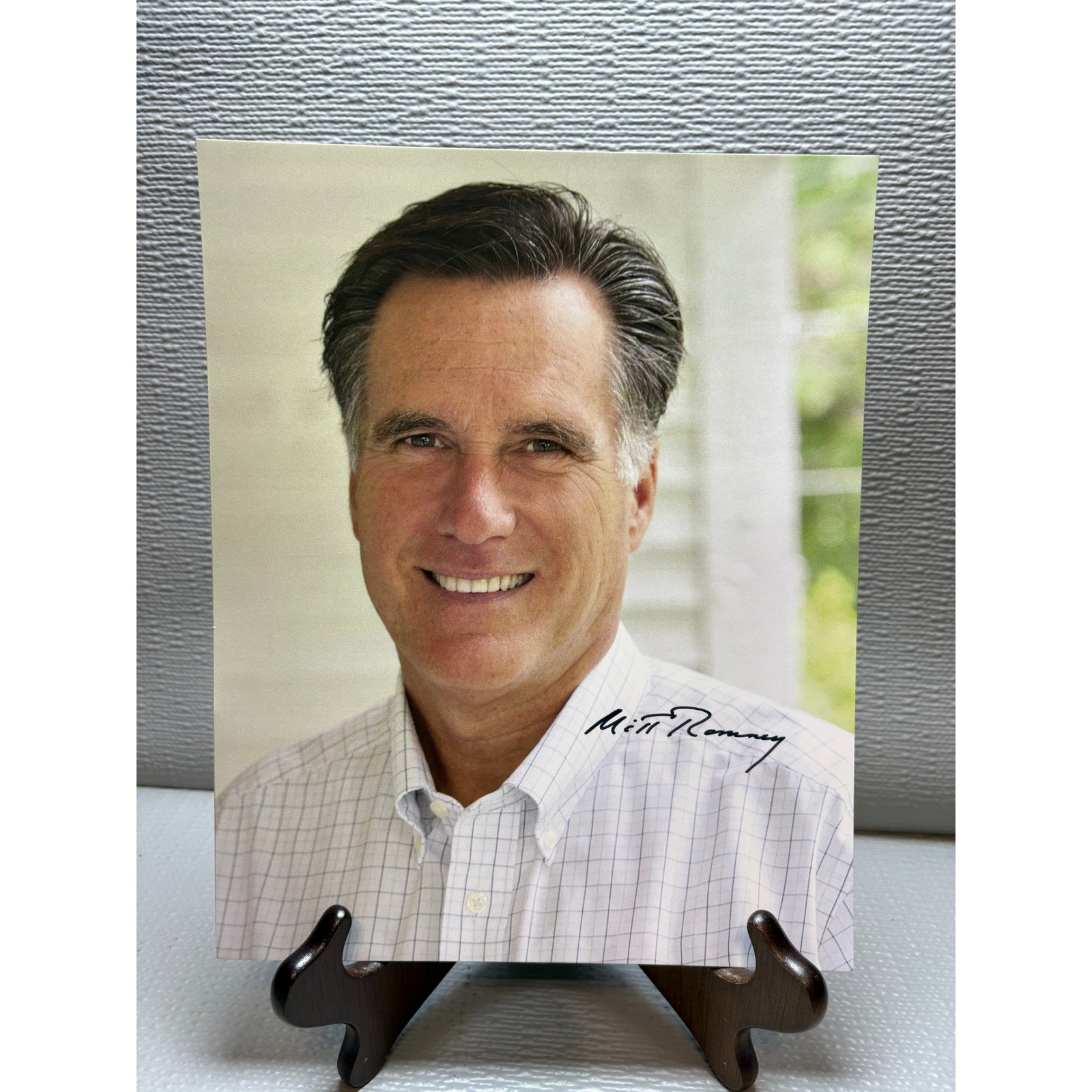 Mitt Romney Signed Autographed 8×10 Color Photo Political Memorabilia GOP