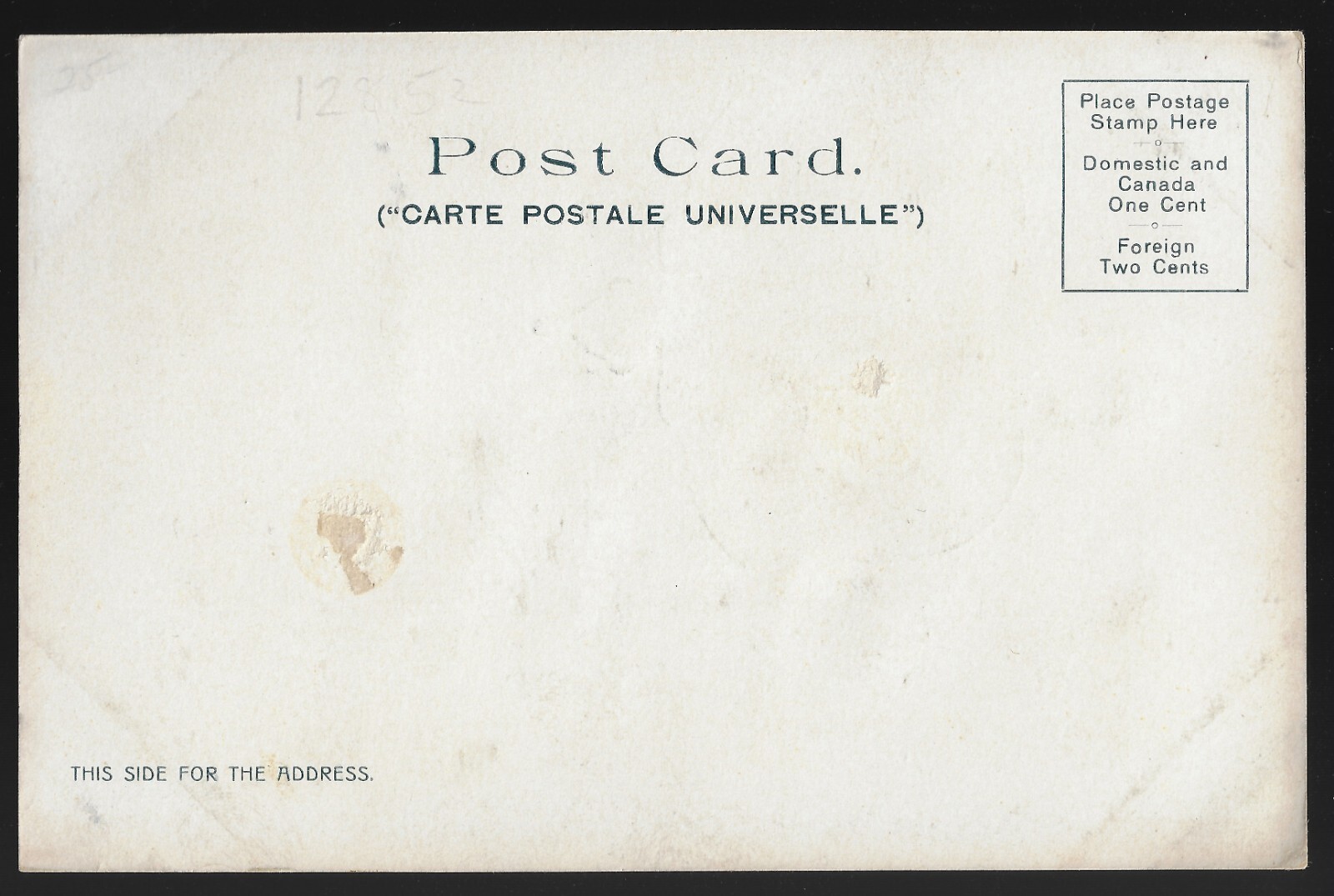 Quite Rare 1904 Teddy Roosevelt Chas Fairbanks Jugate Prez Campaign Postcard