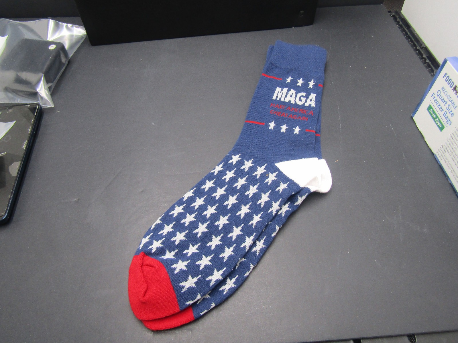 Trump Maga Make America Great Again Socks Mens & Womens Size 8 to 10 New