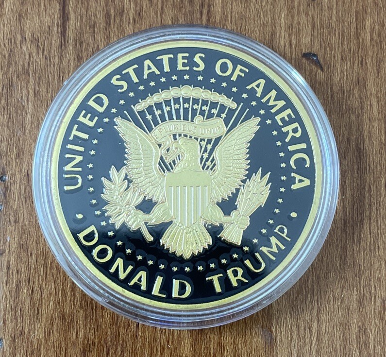 2024 President Donald Trump EAGLE Commemorative Coin Save America Again