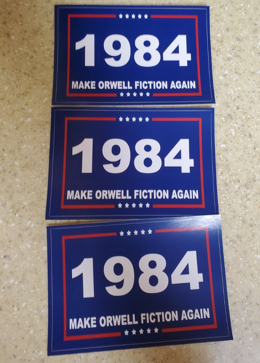 1984 STICKERS 3 PACK LOT