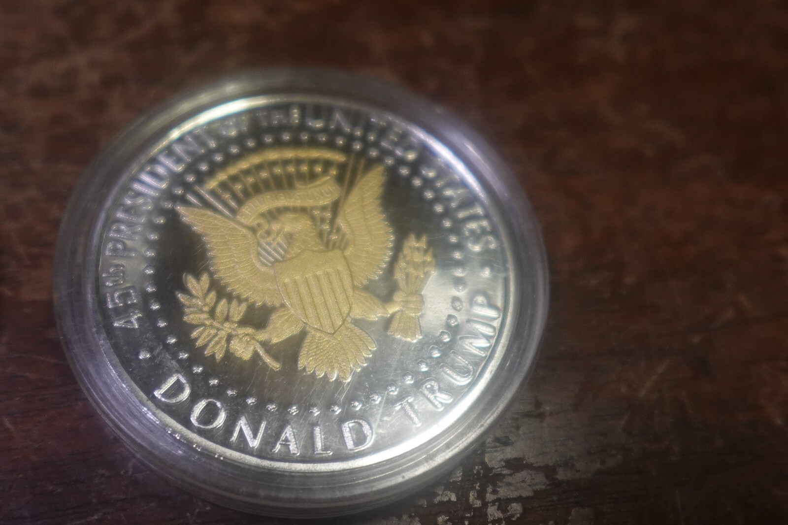 3-DONALD TRUMP 2-2020 SILVER GOLD PLATED 1 BRONZE 45 PRESIDEN KEEP AMERICA GREAT