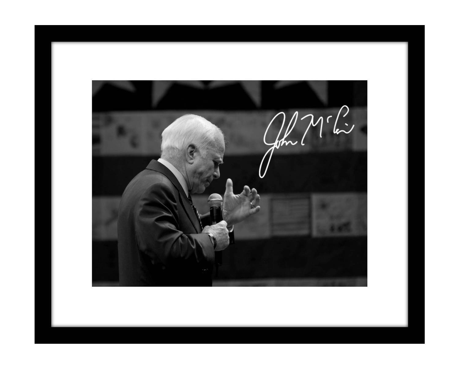 John McCain 8×10 Signed Photo Print Autograph American Senator Maverick