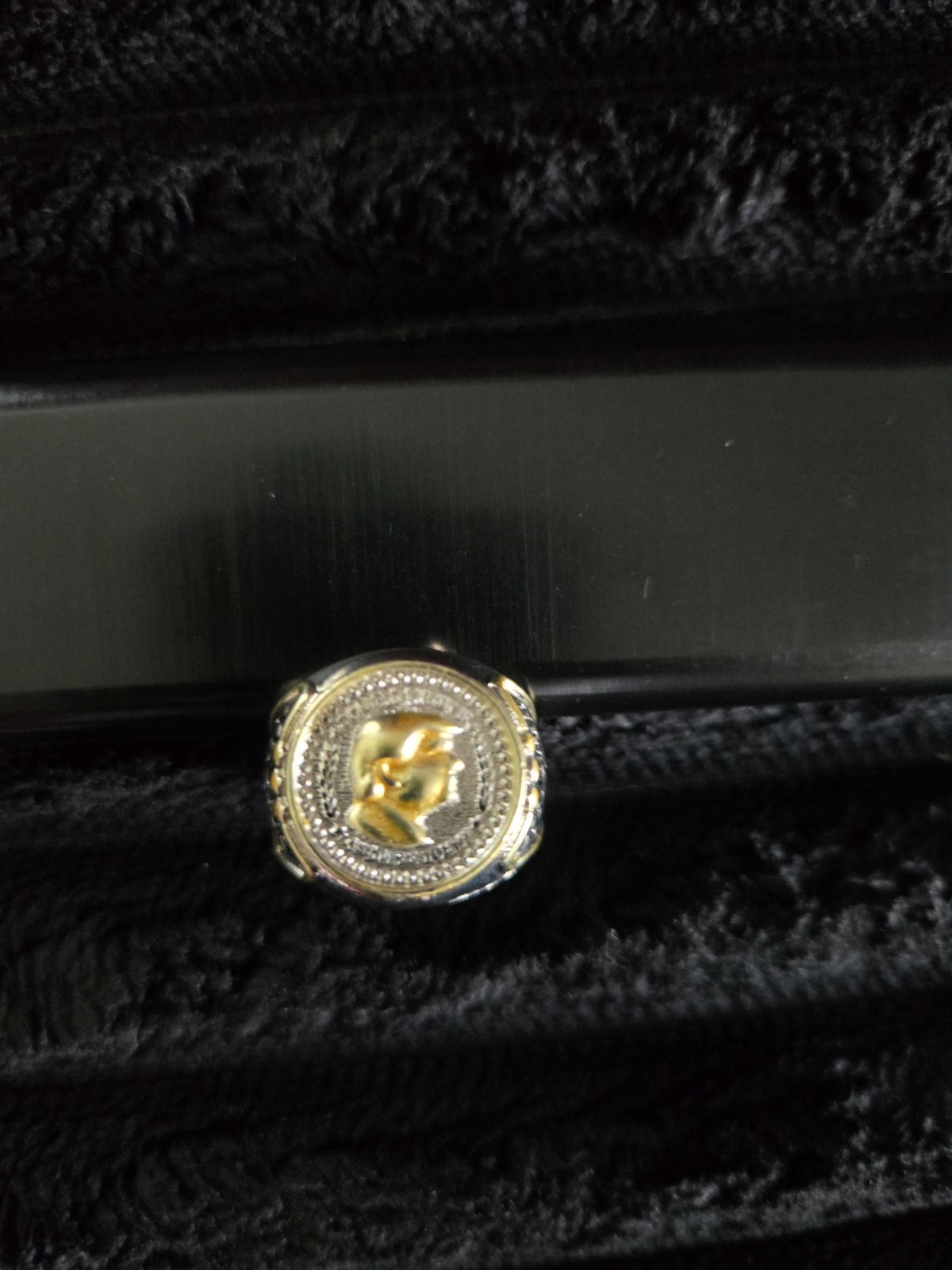 Donald Trump Political Metal Ring USA Size 11