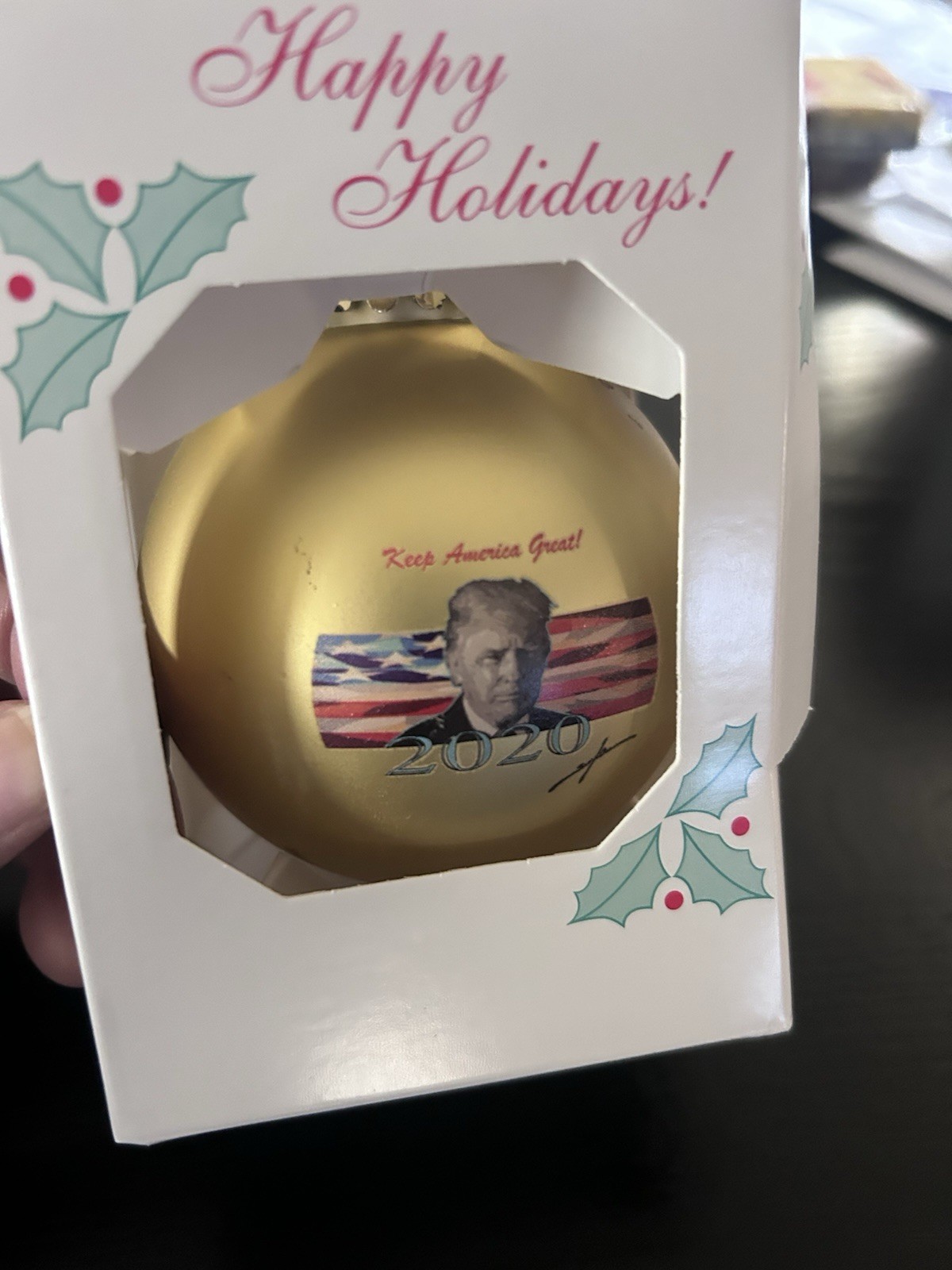 President Trumps Collector Ornament