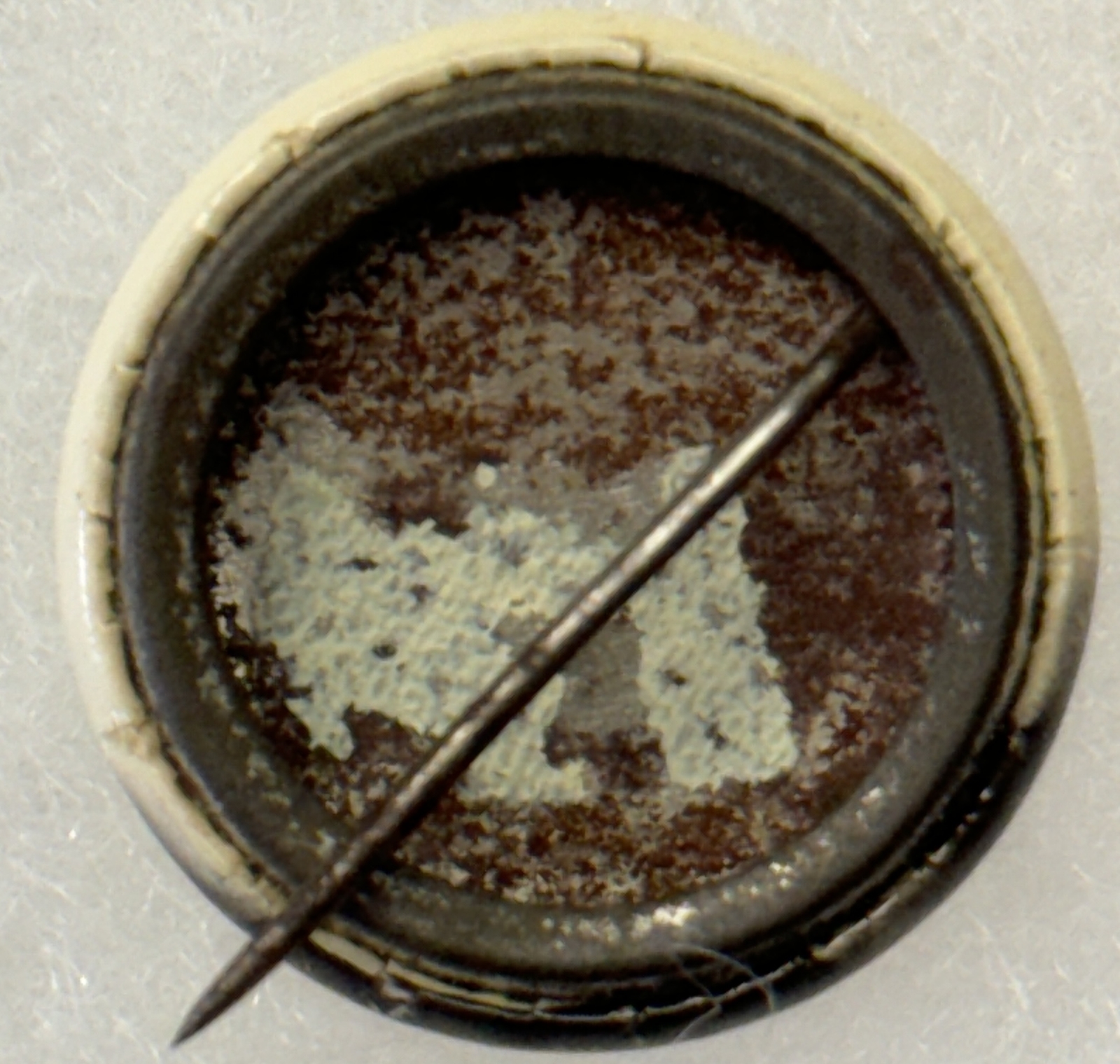 1928 HOOVER 7/8″ CELLO PICTORIAL CAMPAIGN BUTTON; A BEAUTY-SCARCE & MINT!
