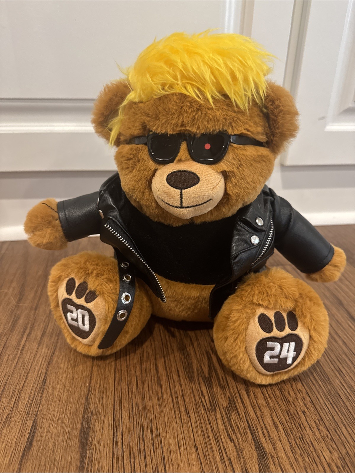 Trumpinator Teddy Bear Donald Trump Terminator Plush Toy 2024 I’ll Be Back 11″