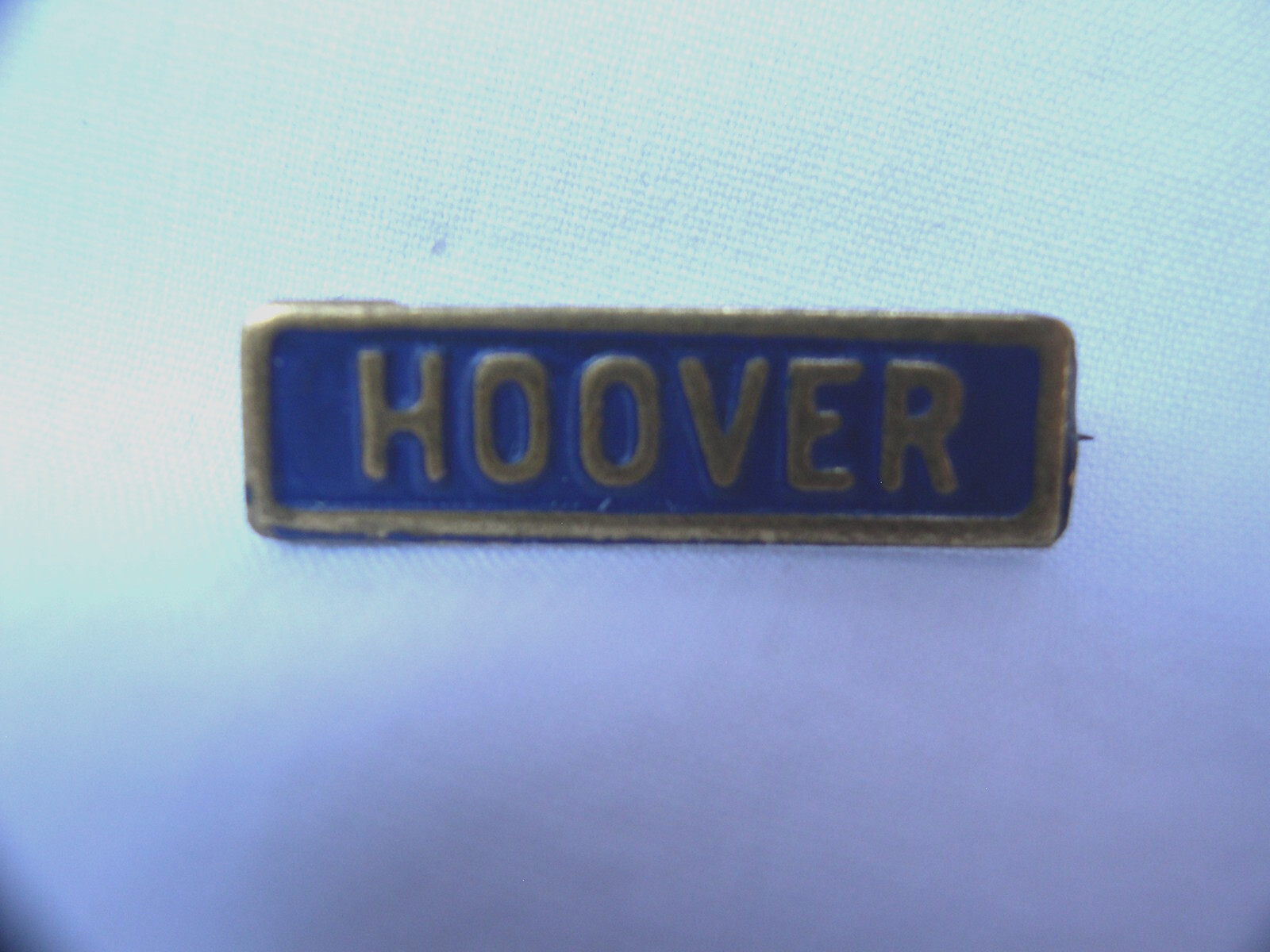 VINTAGE 1928 HERBERT HOOVER POLITICAL CAMPAIGN PINBACK “HOOVER” BUTTON PIN