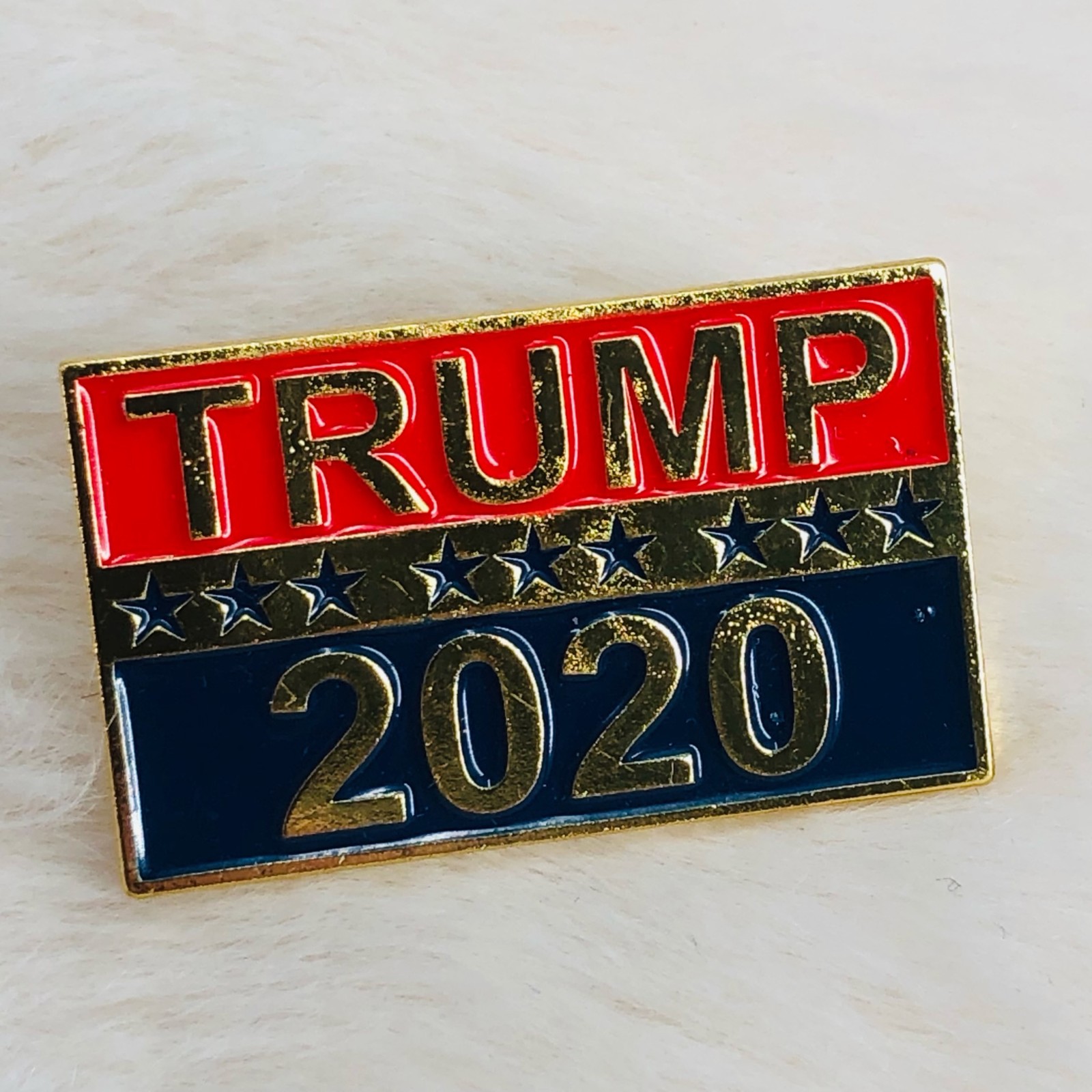 2020 TRUMP Presidential Political Campaign Enamel Lapel Pin