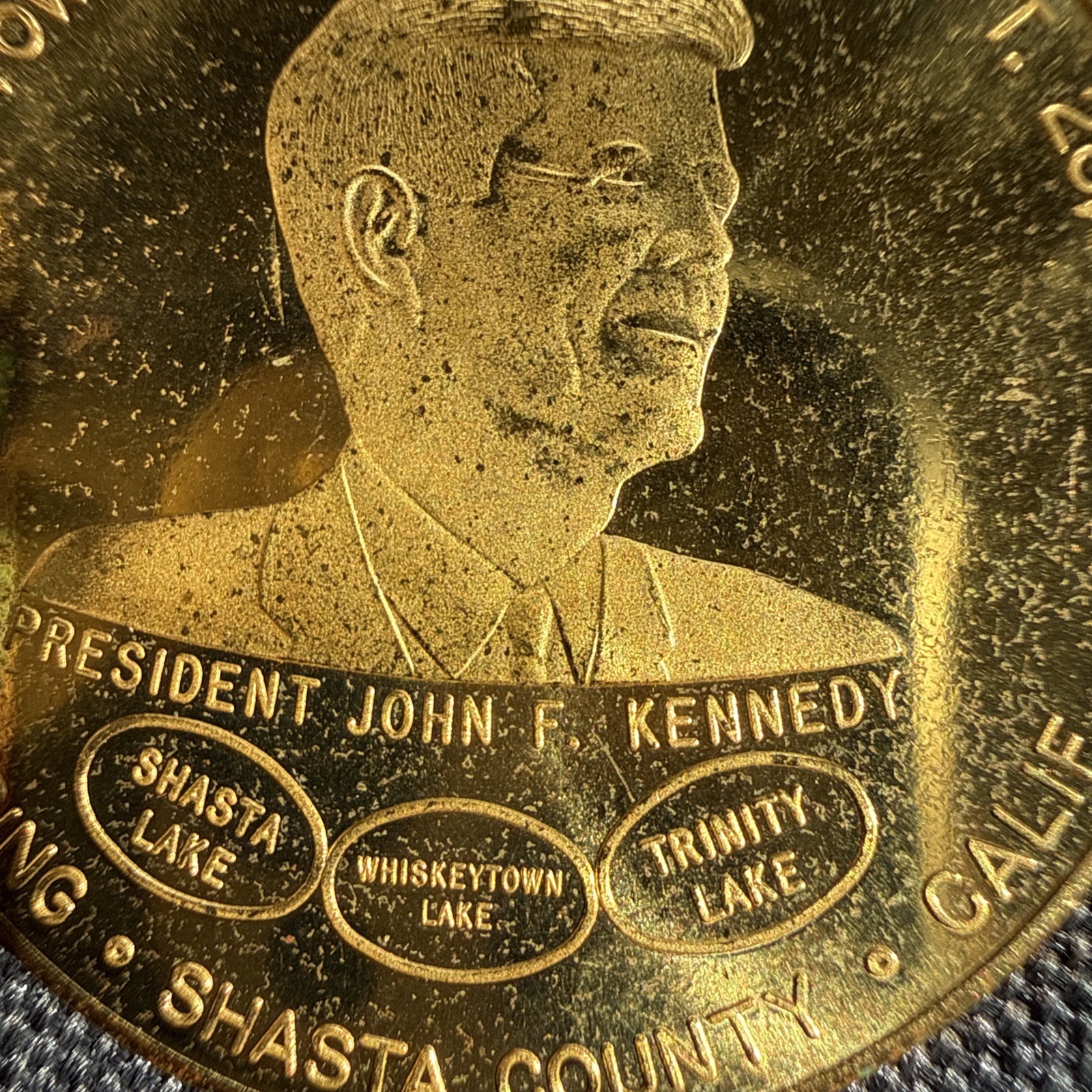 🪙 John Robert Kennedy JFK RFK medal token campaign political 1960s