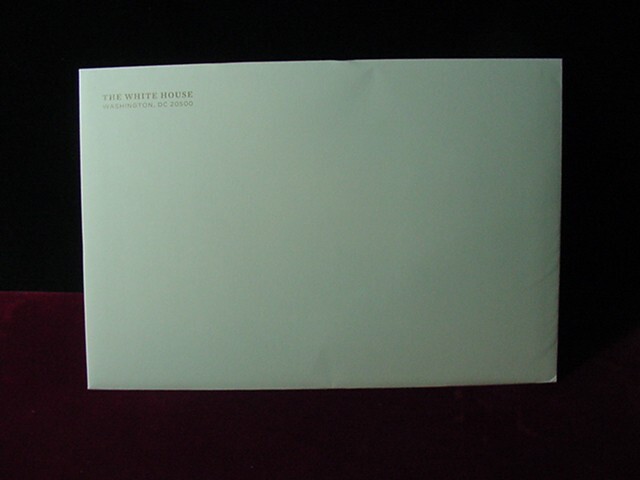 Official White House President Biden Christmas Card 2022+Envelope- Free shipping