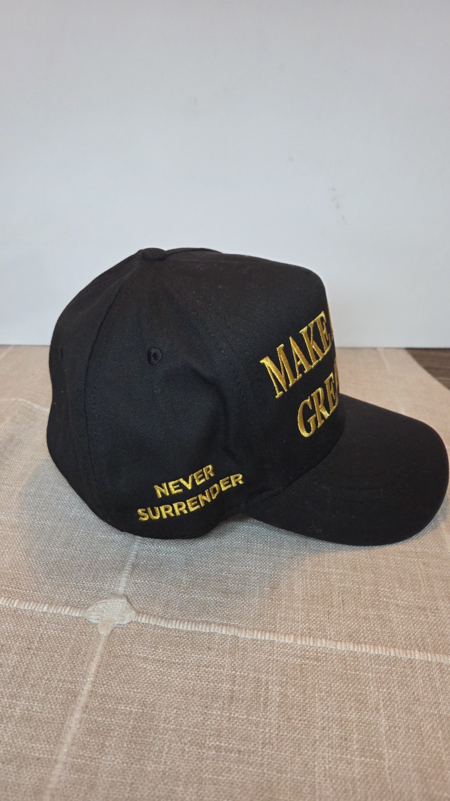Official Limited Edition Gold Dark MAGA Hat Donald Trump CaliFame