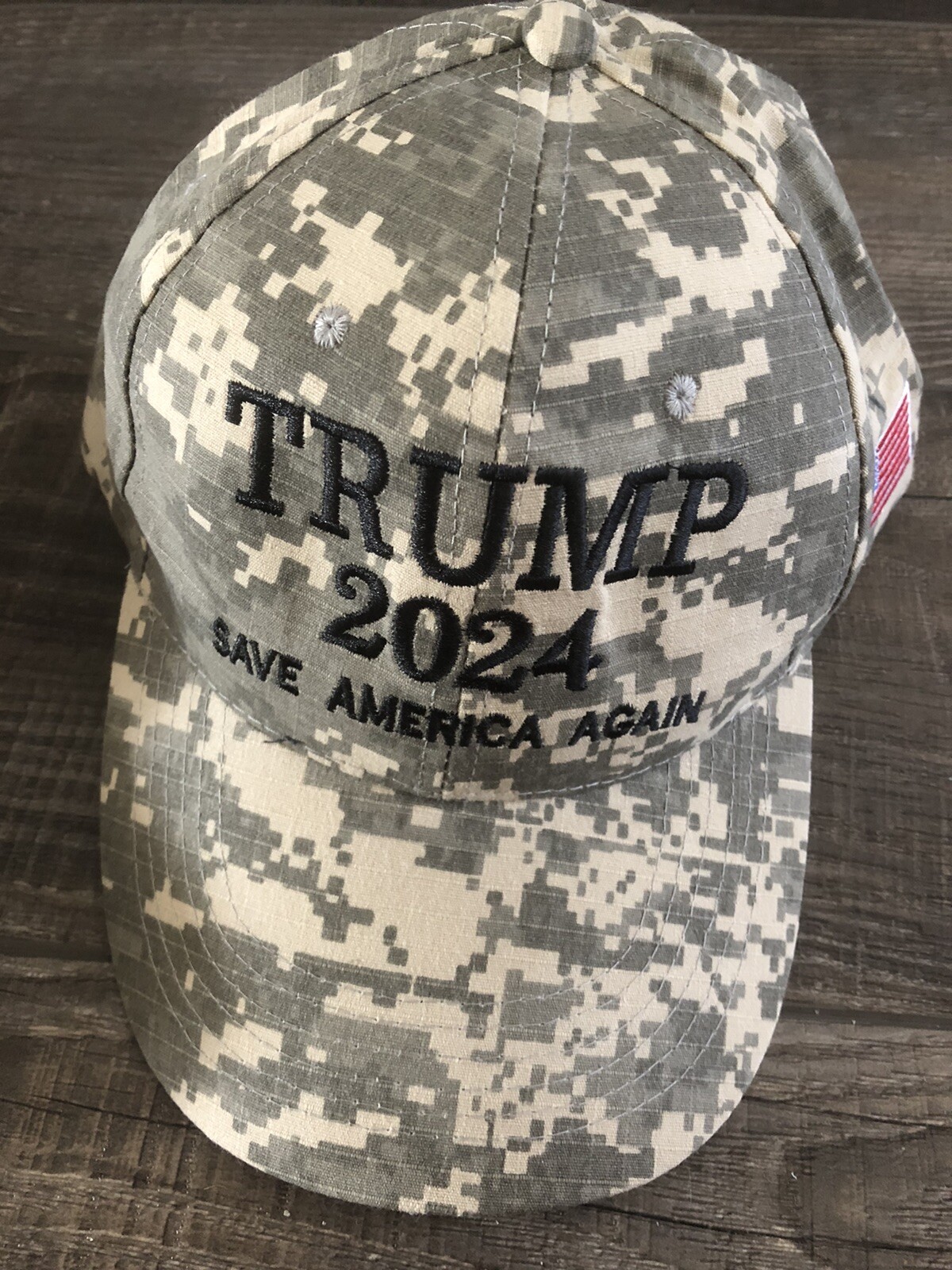 2024 – USA Flag US 45th President Trump Camouflage Hats Save America Again Cap