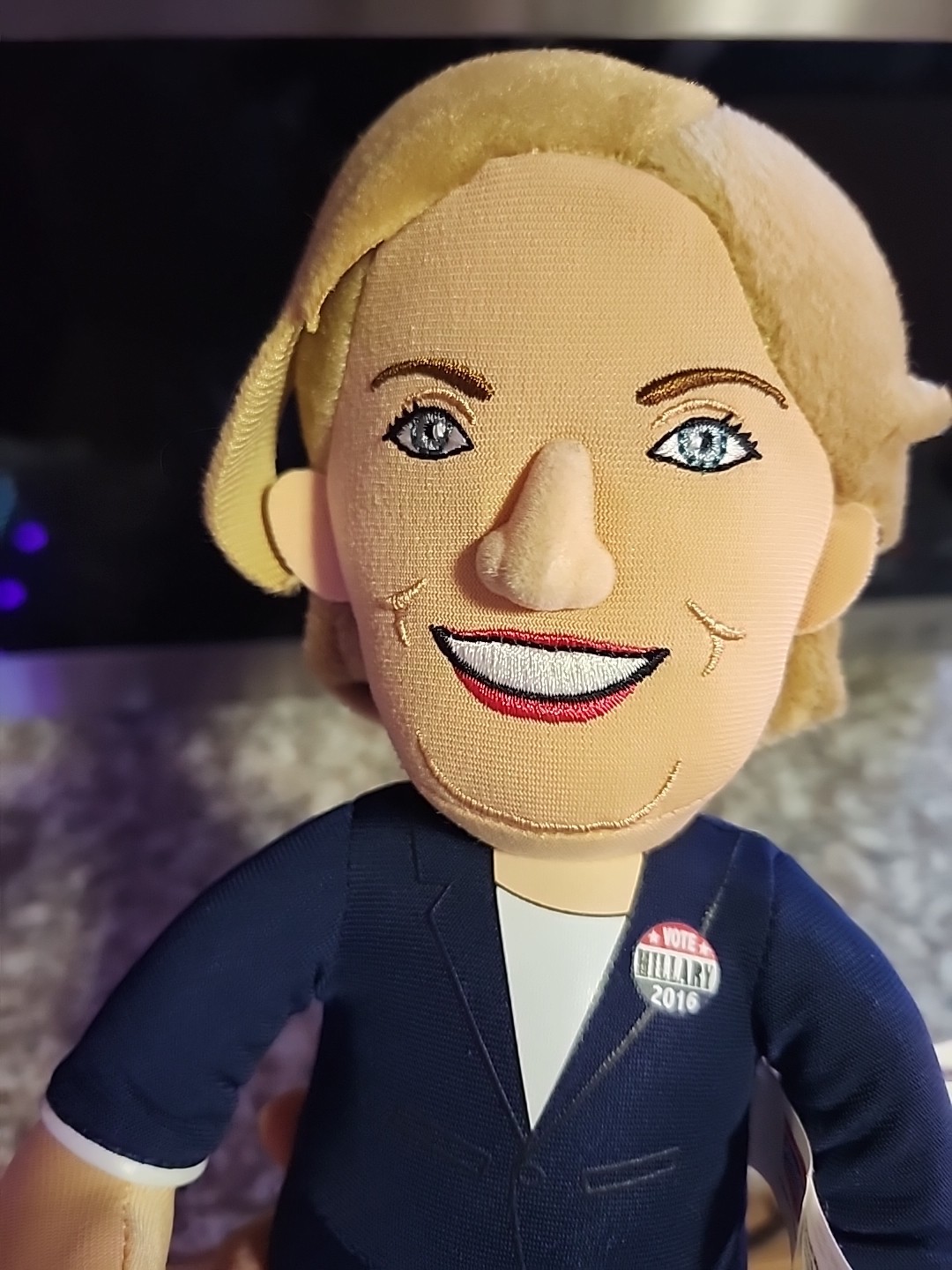 2016 Candidates Hillary Clinton 10″ Plush Stuffed Figure New W/Tags