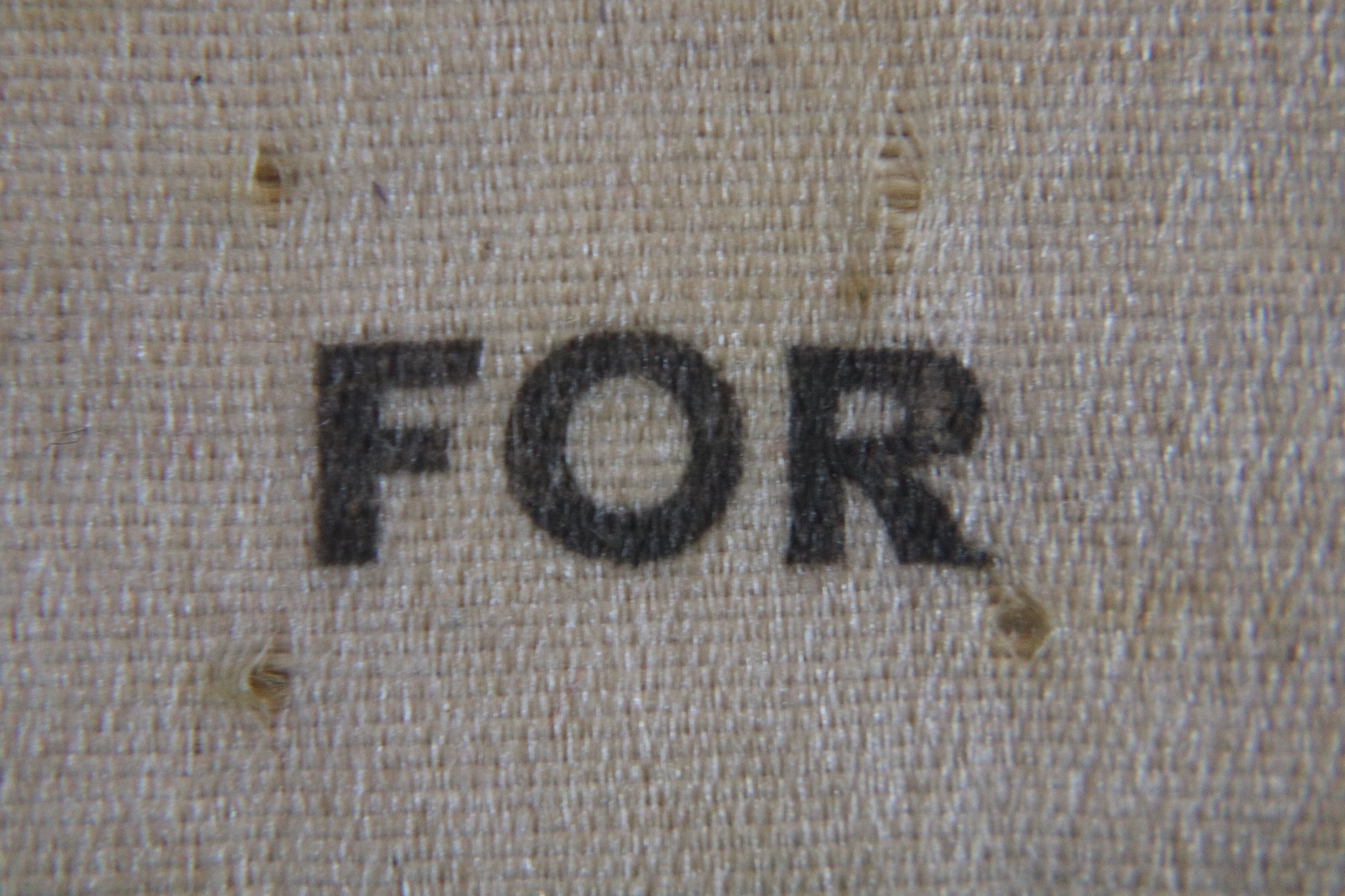 1884 R. P. Flower Campaign Ribbon – For President – New York Political USA Dem