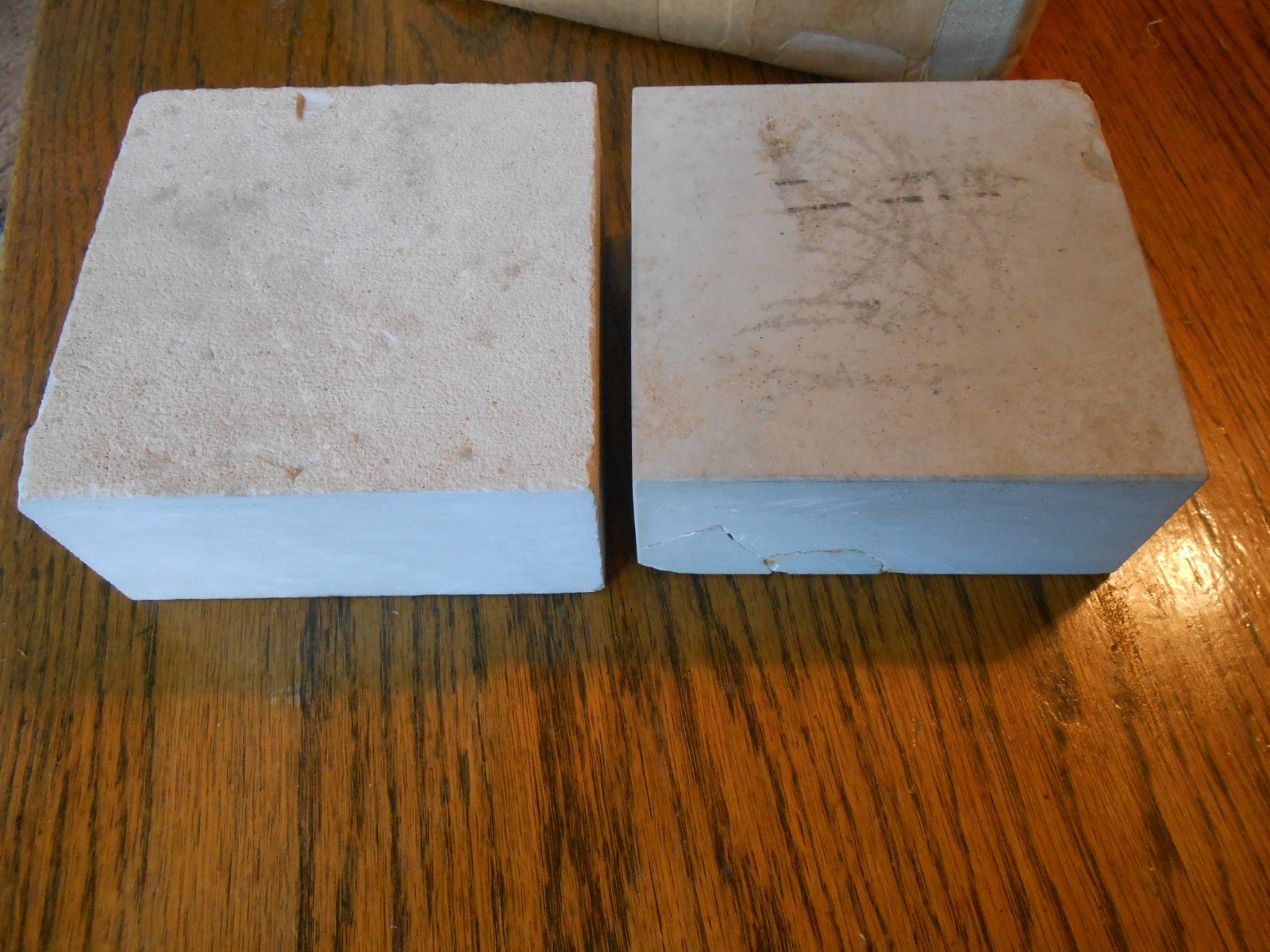 ORIGINAL 2 PIECES W/BOX FROM 1950 TRUMAN WHITE HOUSE RESTORATION RELICS