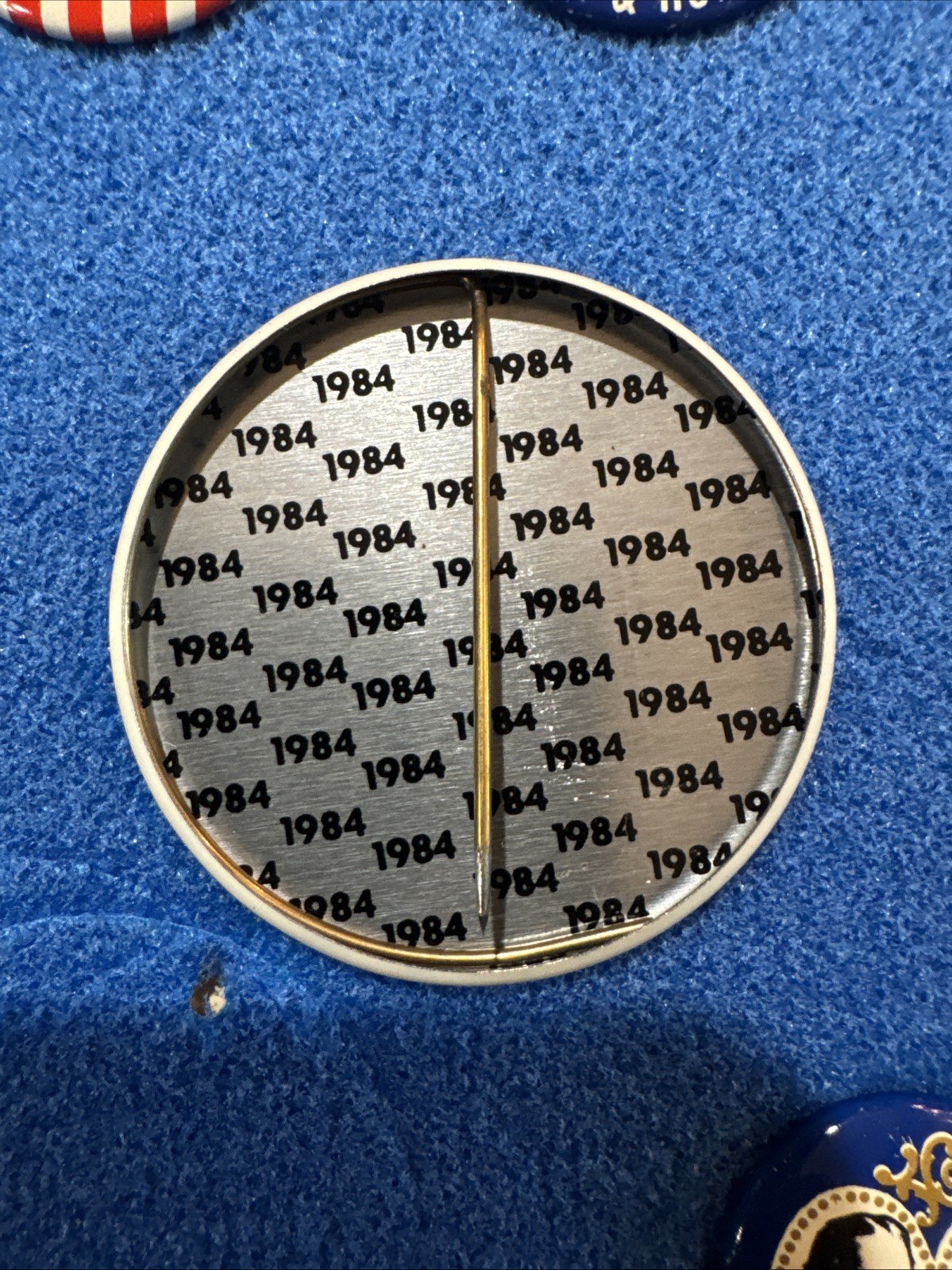 Progress For All Forward With Kennedy Presidential Campaign Pinback Button