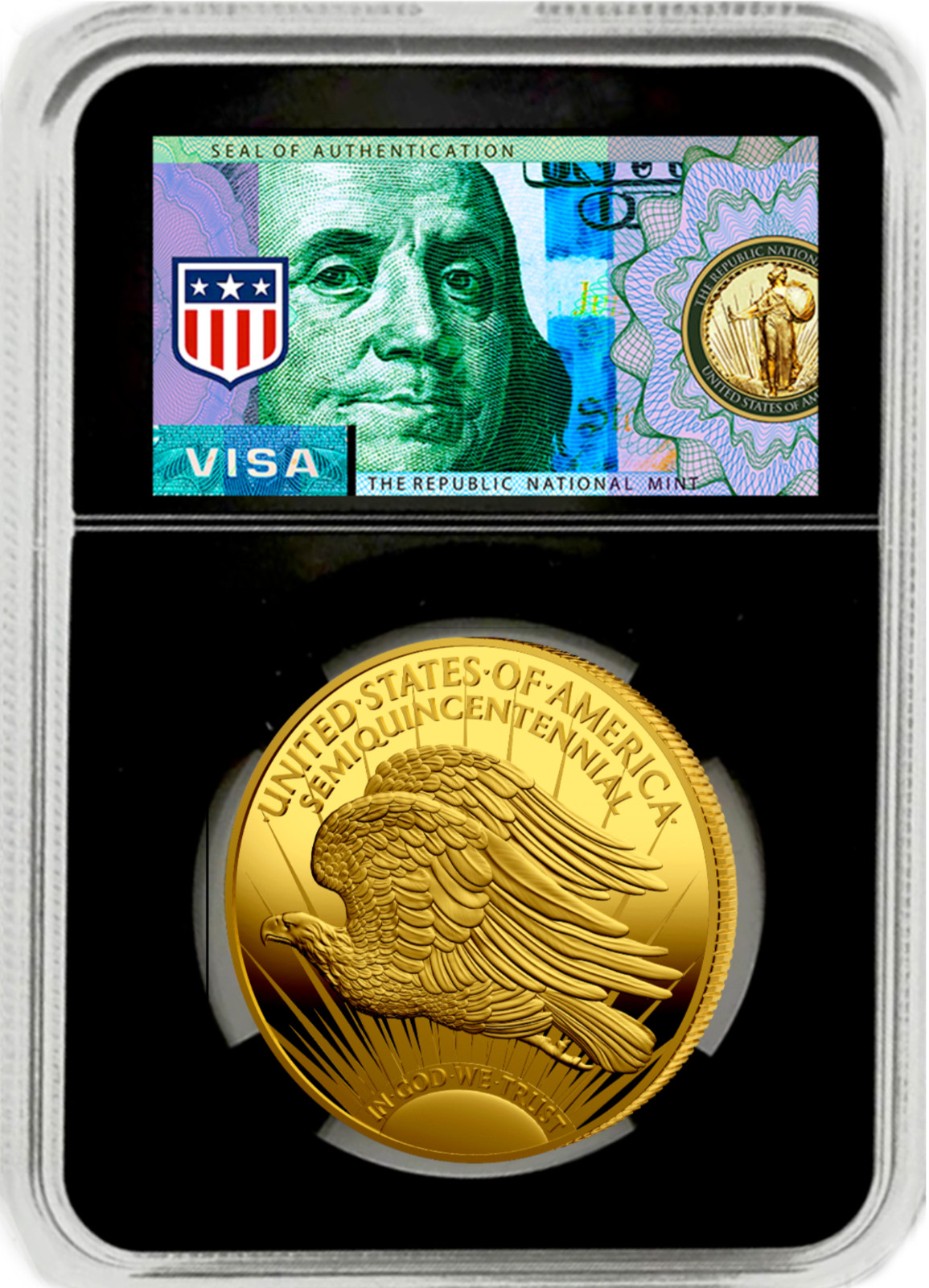 Theodore Roosevelt Gold Coin Double Eagle – Flying American Eagle