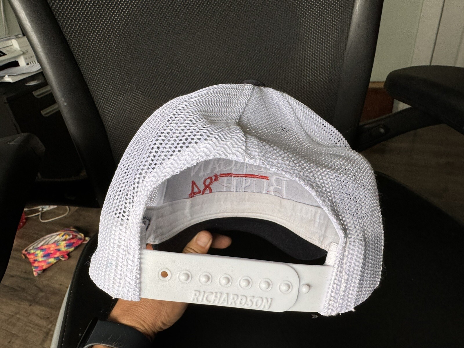 Vtg Otto Collection Reagan Bush ‘84 Meshback Baseball Cap Adjustable Retro Hat