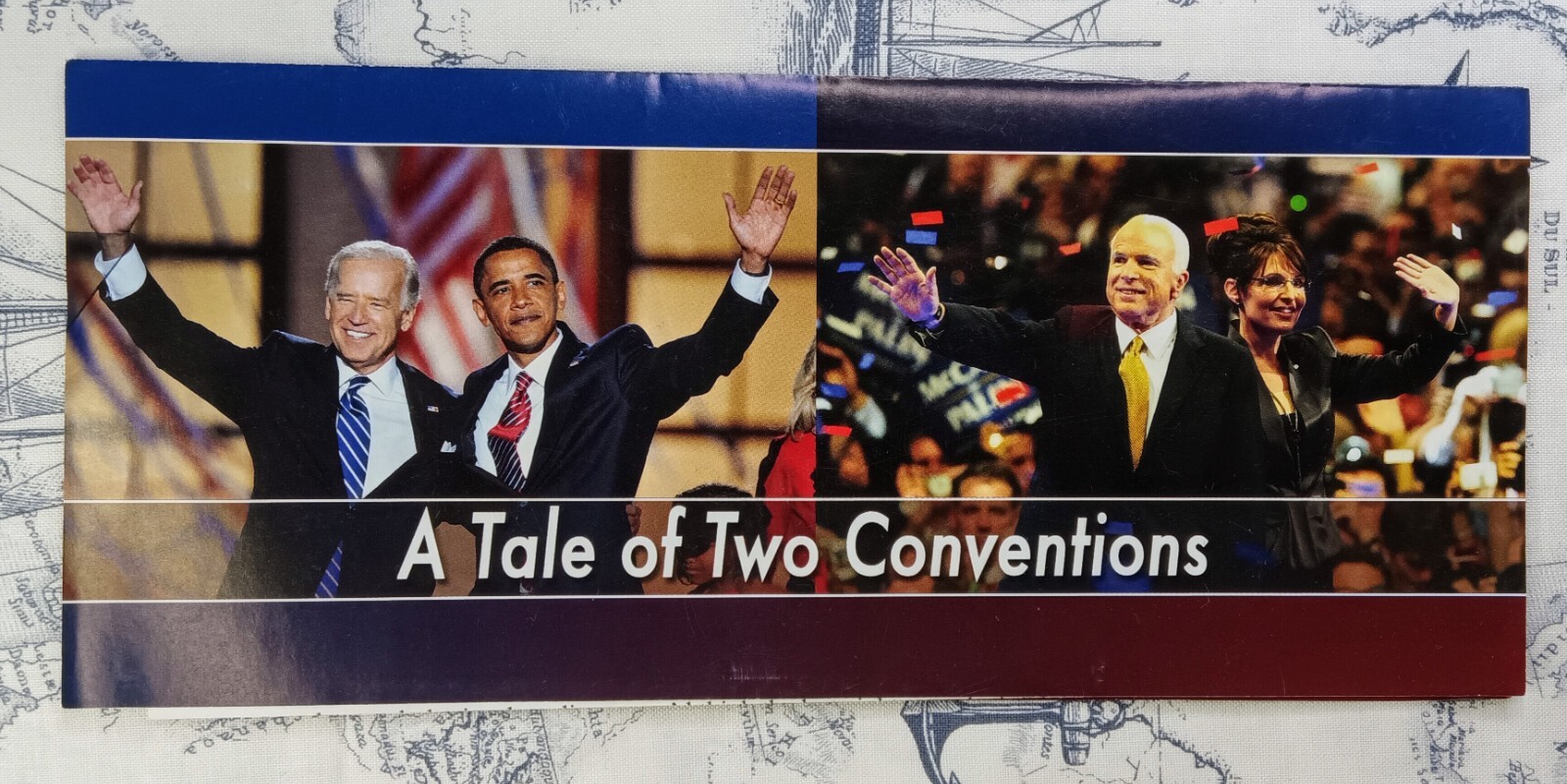 2008 Barack Obama Joe Biden Presidential Election Fundraising Pamphlet w/ Letter