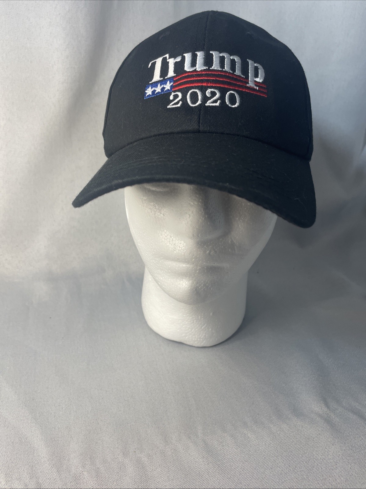 TRUMP 2020 BLACK HAT Embroidered Red White and Blue