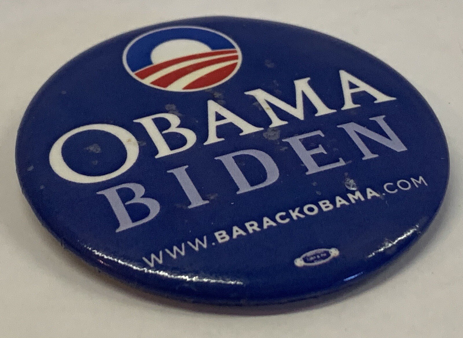 Obama Biden 2008 Presidential Campaign Button 2 1/4″ diameter Pinback