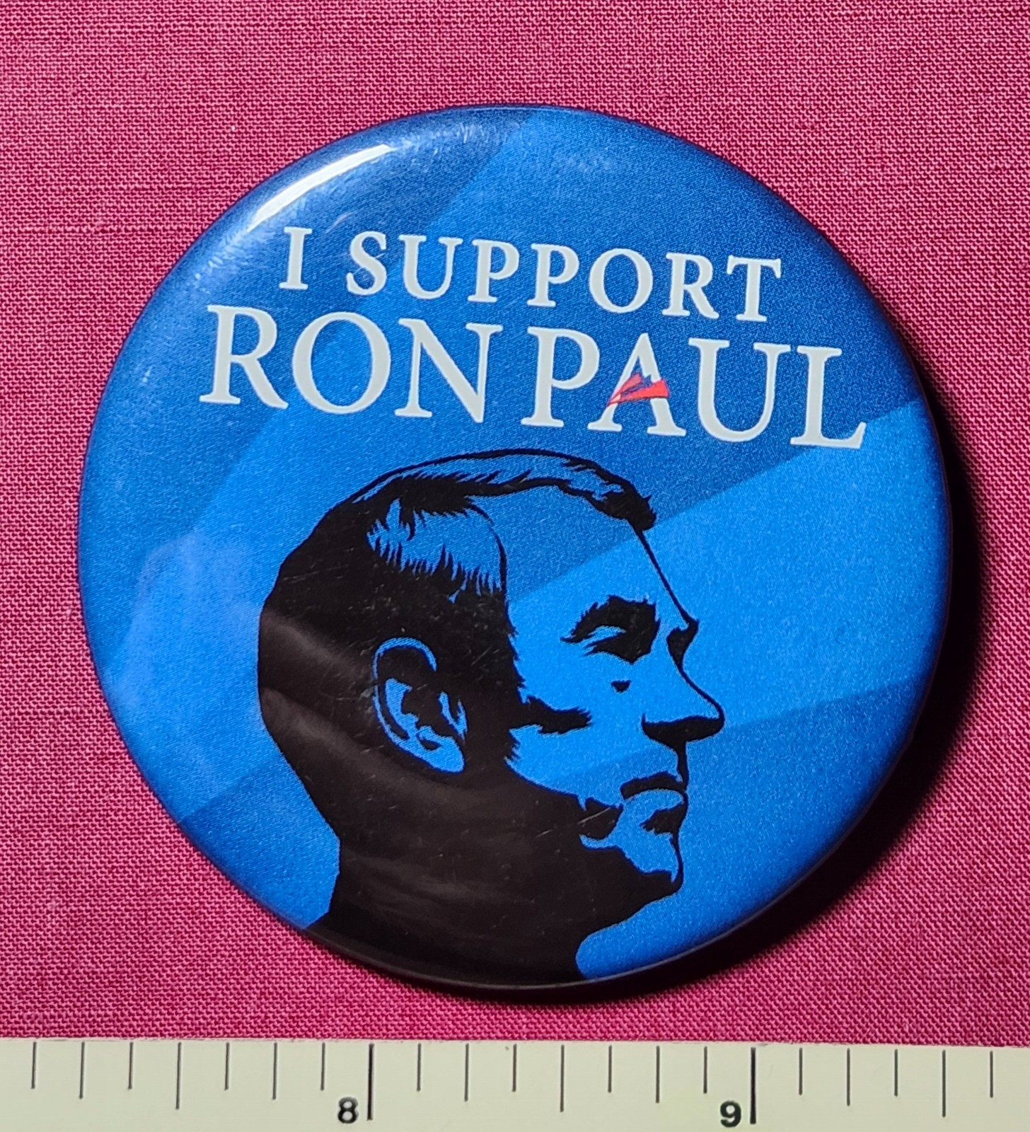 SUPPORT LIBERTARIAN PRESIDENT RON PAUL 2012 THIRD PARTY POLITICAL PINBACK BUTTON