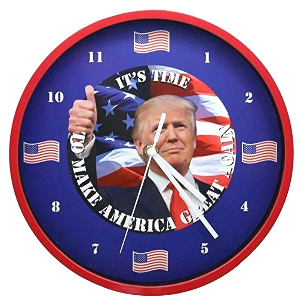 President Trump Talking Clock