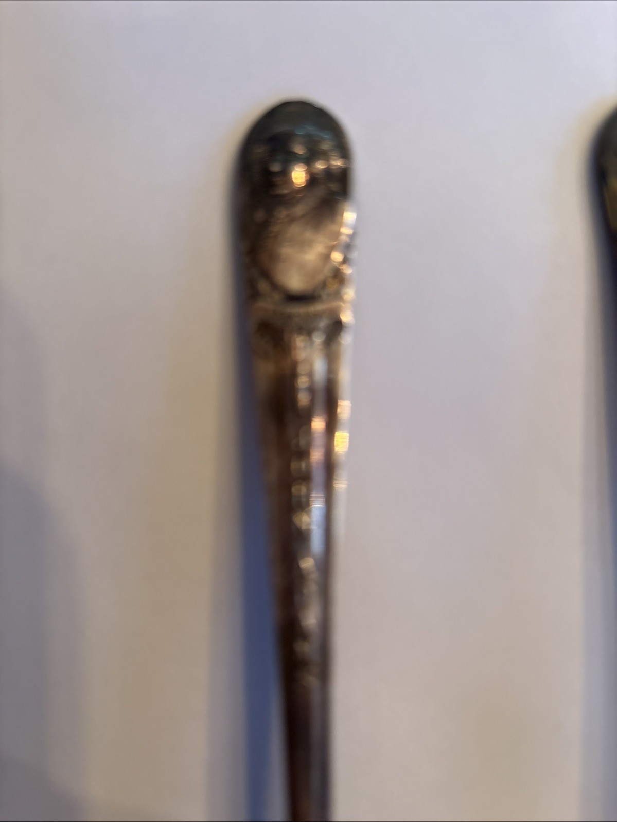 Vintage Presidential Spoon Trio – Washington, Adams, Jefferson – Silverplate Lot