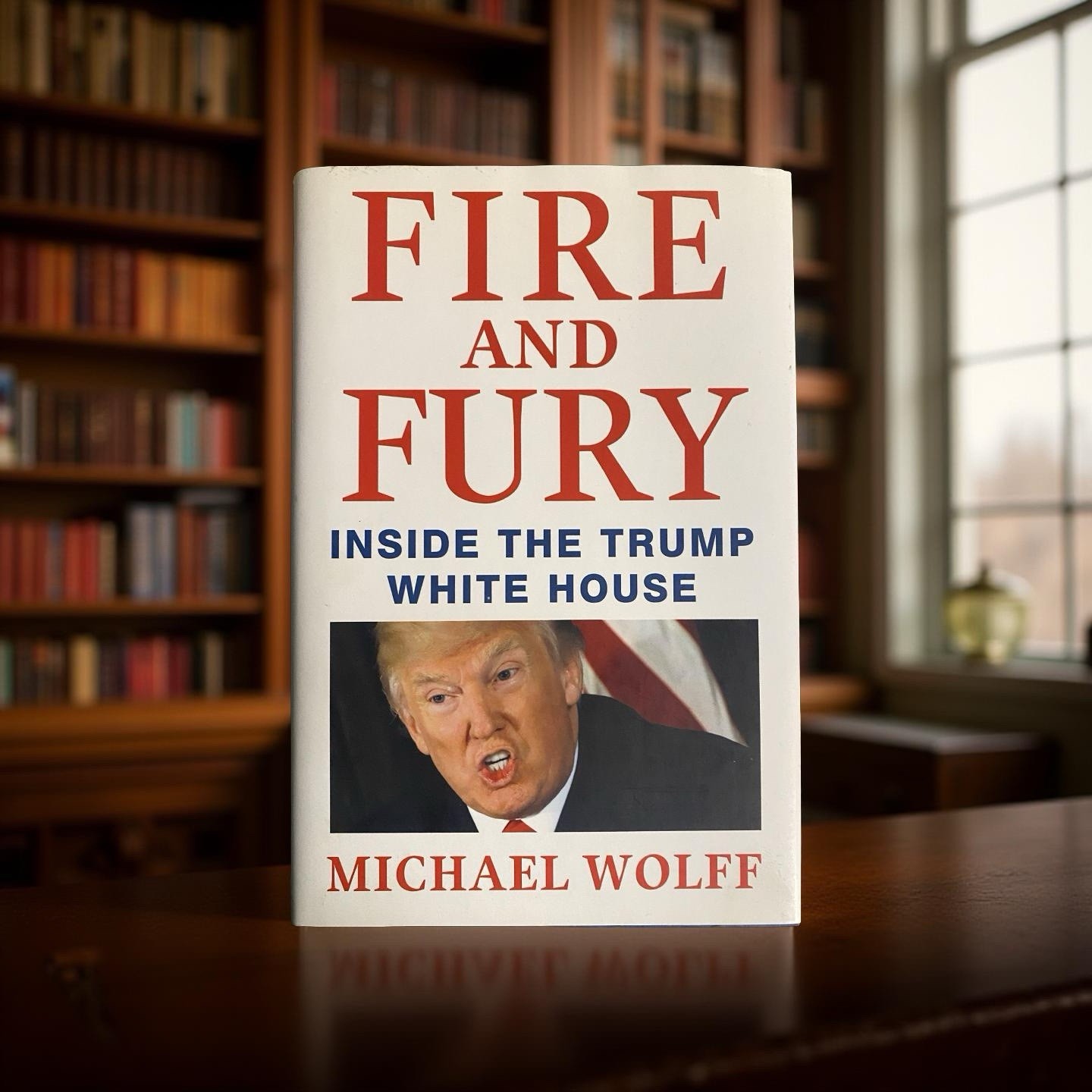 Donald Trump Fire And Fury Inside The Trump White House By Michael Wolf