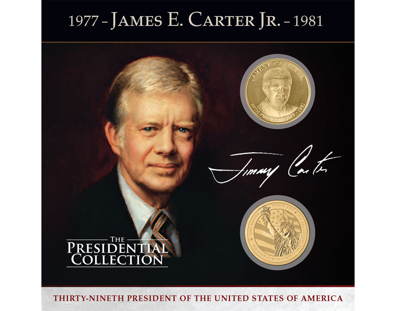 James Earl “Jimmy” Carter Presidential Commemorative Coin Collection