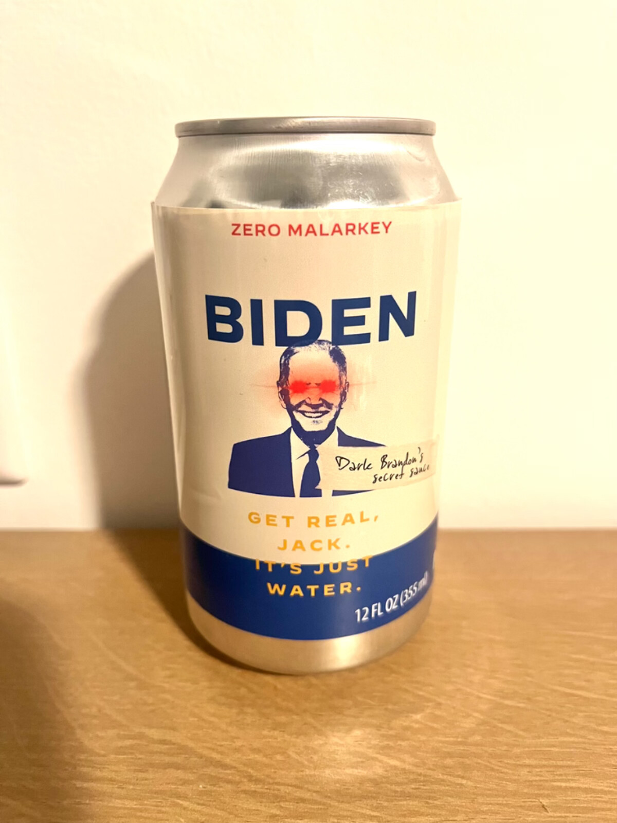 Joe Biden Dark Brandon’s Secret Sauce Purified Water | Collectors Limited