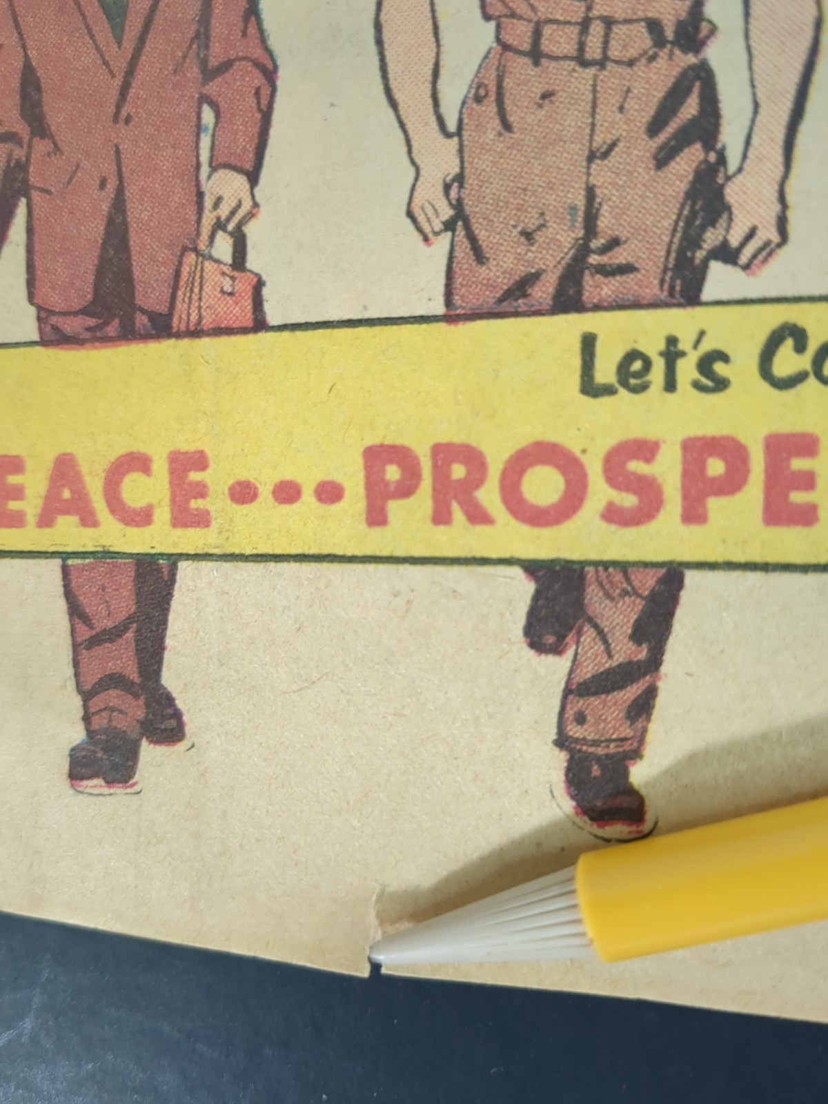 1956 Republican Presidential Campaign Forward with Eisenhower & Nixon Comic