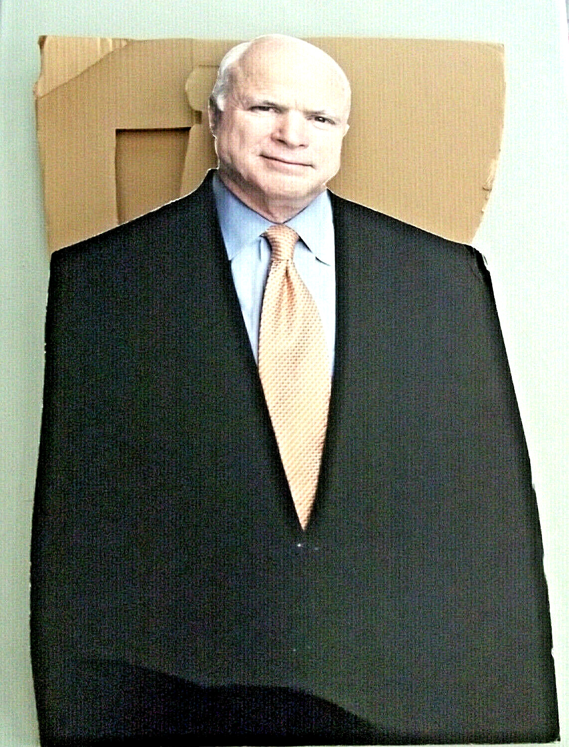 AS IS Vintage 68.5″ Senator JOHN McCAIN Standup PROP Political CARDBOARD CUTOUT