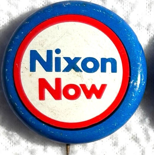 Original RICHARD NIXON 1960s Campaign Pin Buttons Political