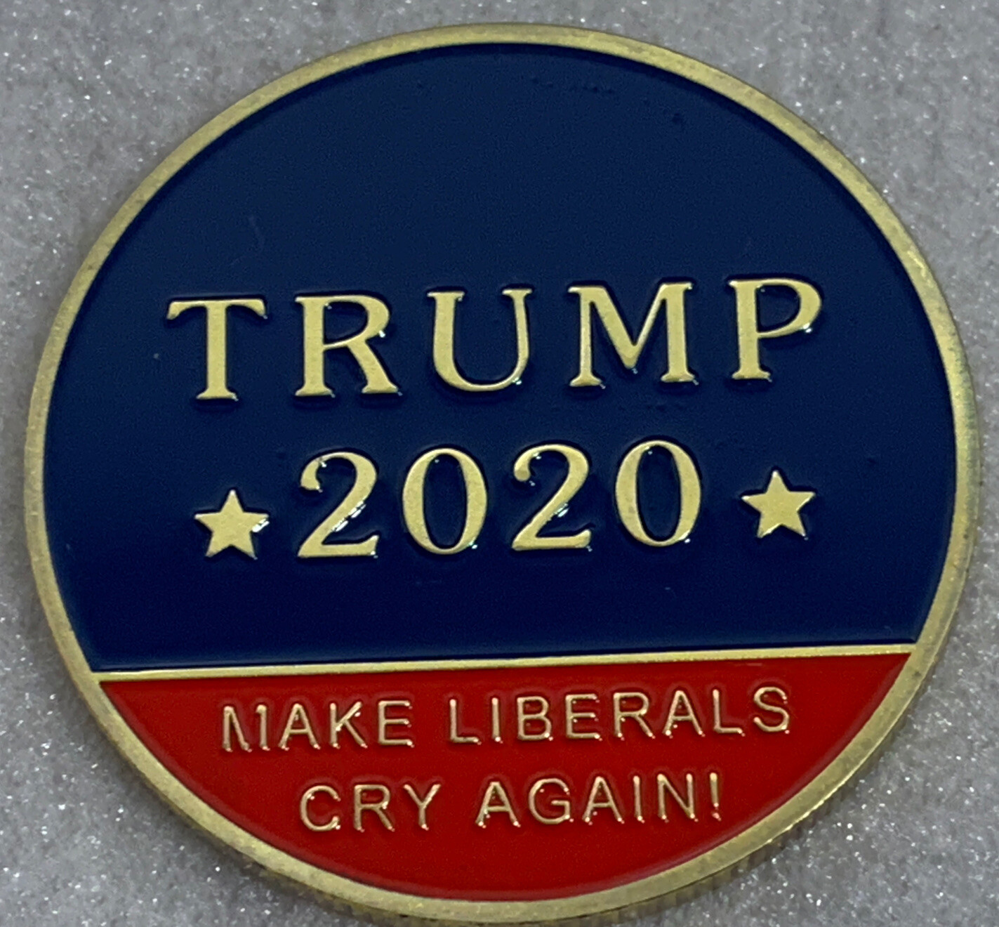 *Donald Trump 2020 Keep America Great 45th Presidential Seal Gold Challenge Coin