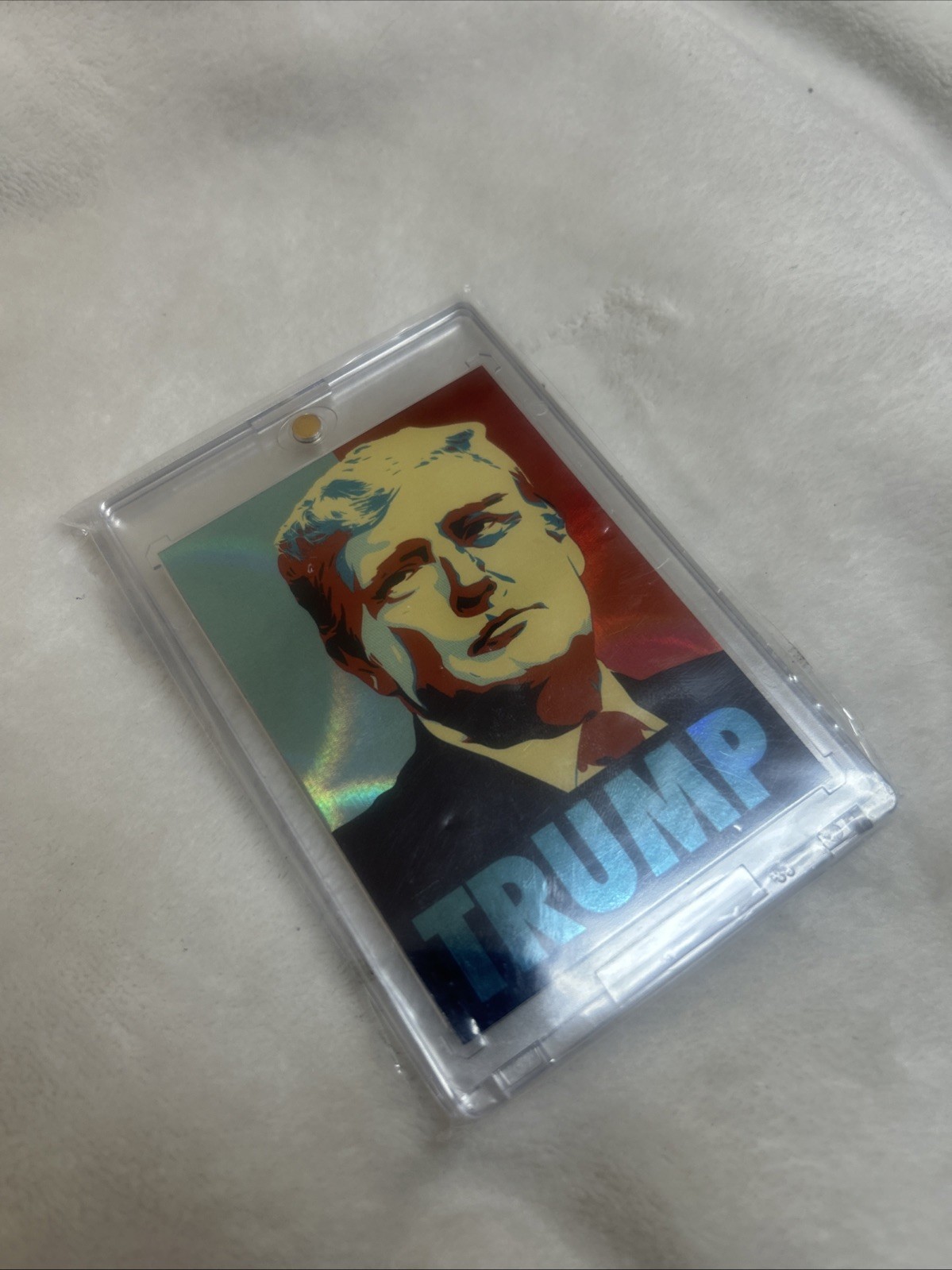Donald Trump Pop Art Portrait Trading Card by Proud Patriots W/ COA Incased USA
