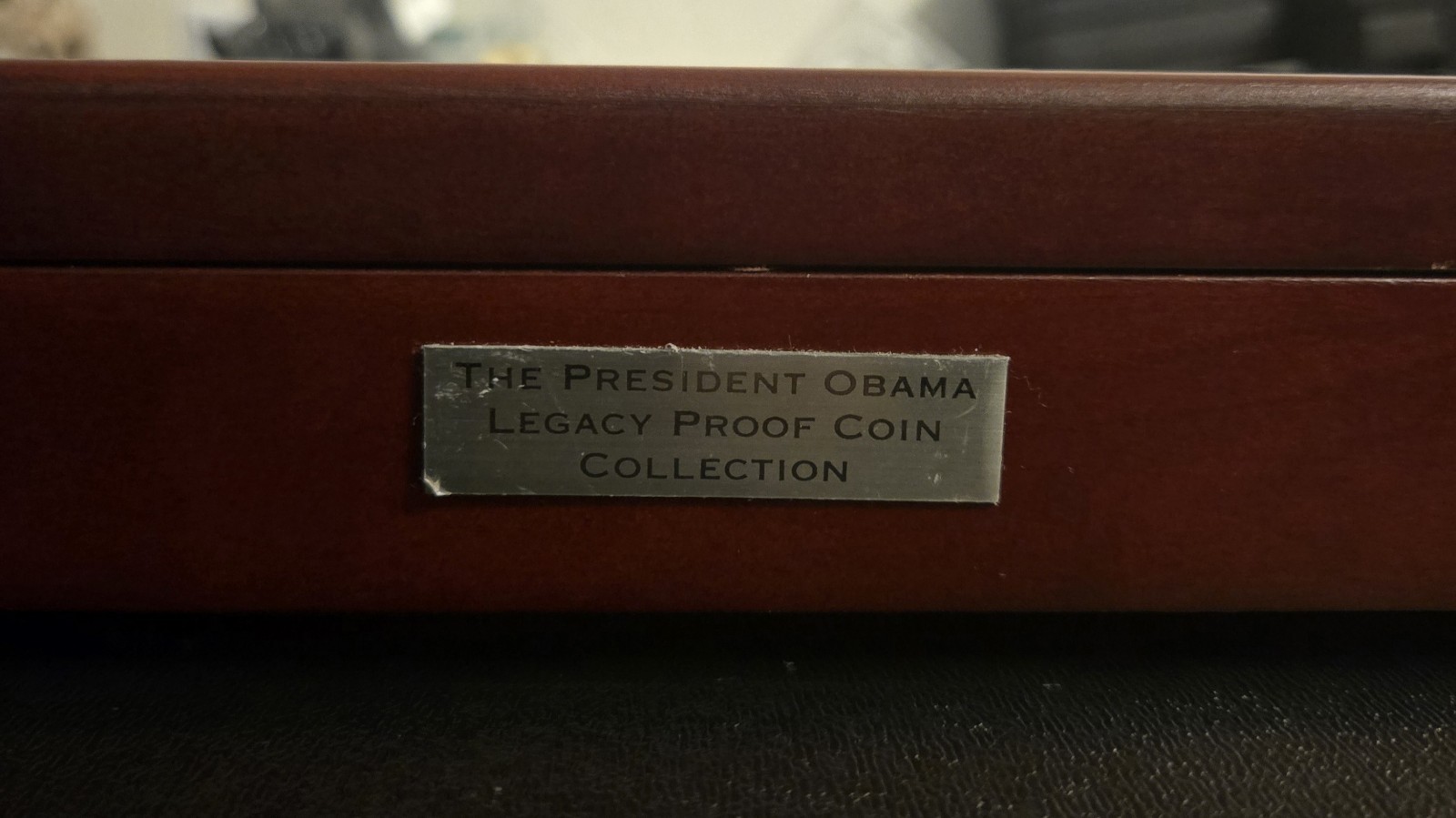 The President Obama Legacy Proof Coin Collection 2017, Plated In 99.9% Silver!