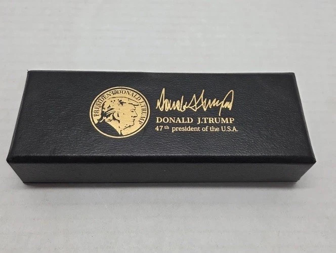 Donald j Trump 47th President Of The U.S.A Pen With Extra Black Ink