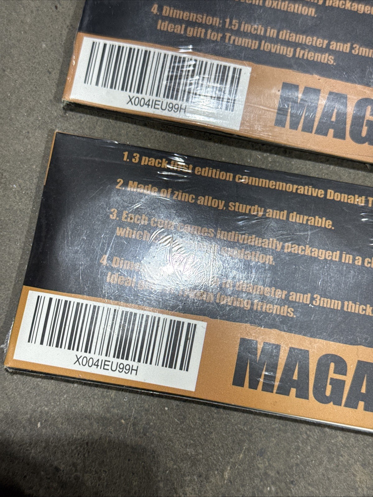 MAGA Set of 6 Commemorative Trump Coins — Second Term 2025-2029 President