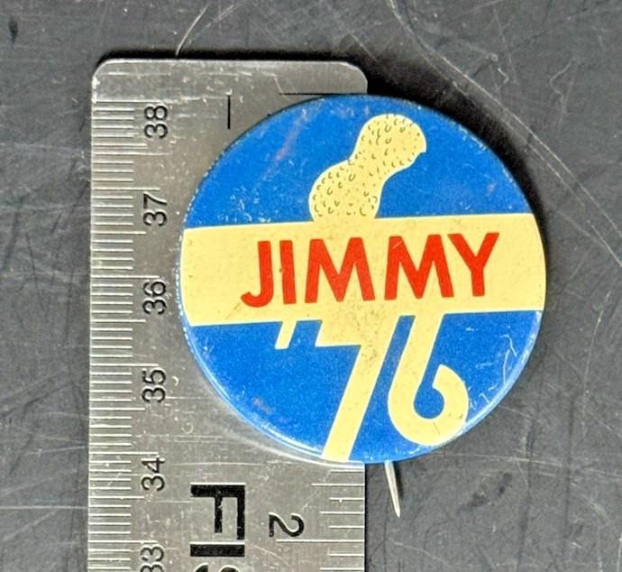 Vintage Jimmy Carter 1976 Campaign Button Lot (8) Carter for President