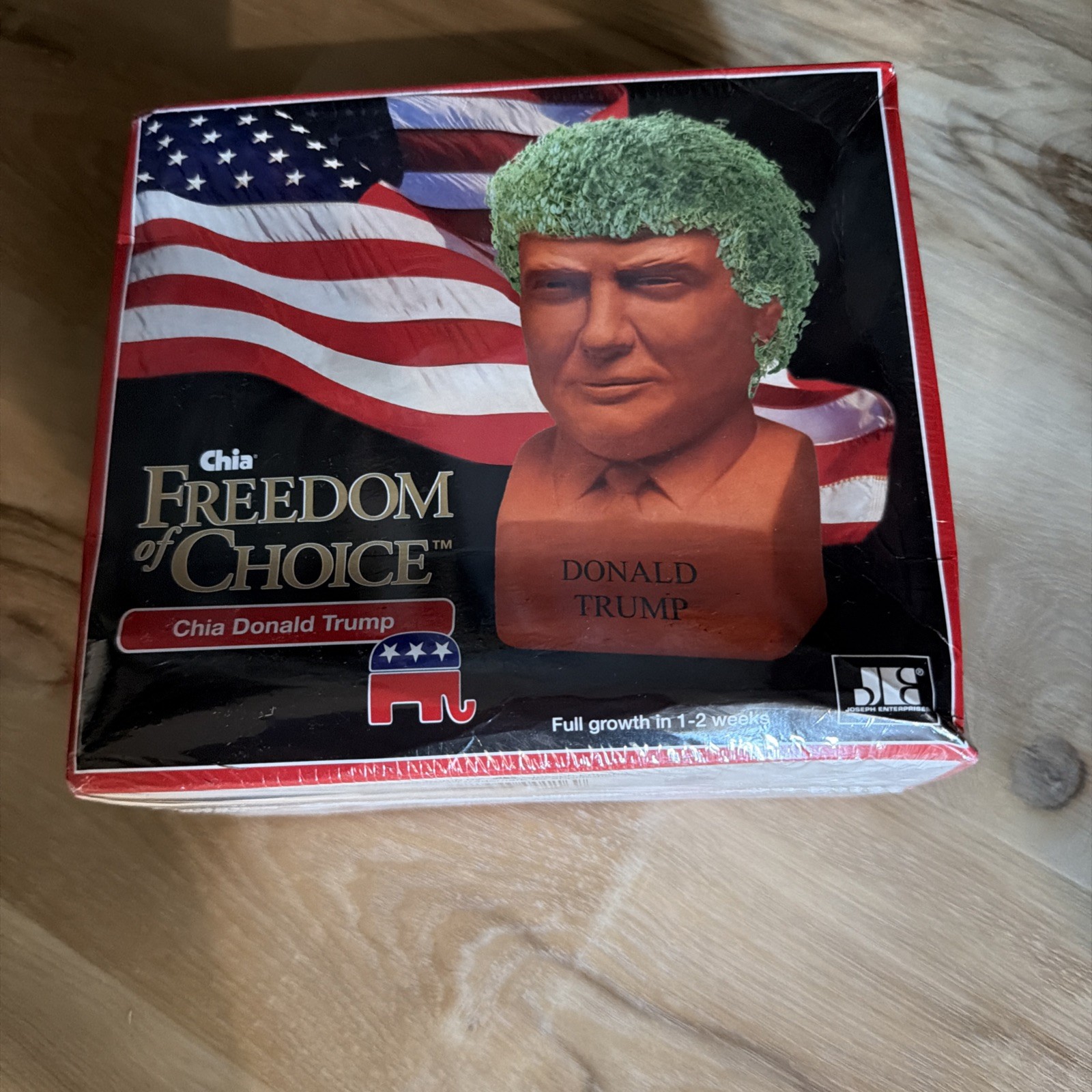 DONALD TRUMP Freedom of Choice 2016 OFFICIAL Chia Pet! NEW