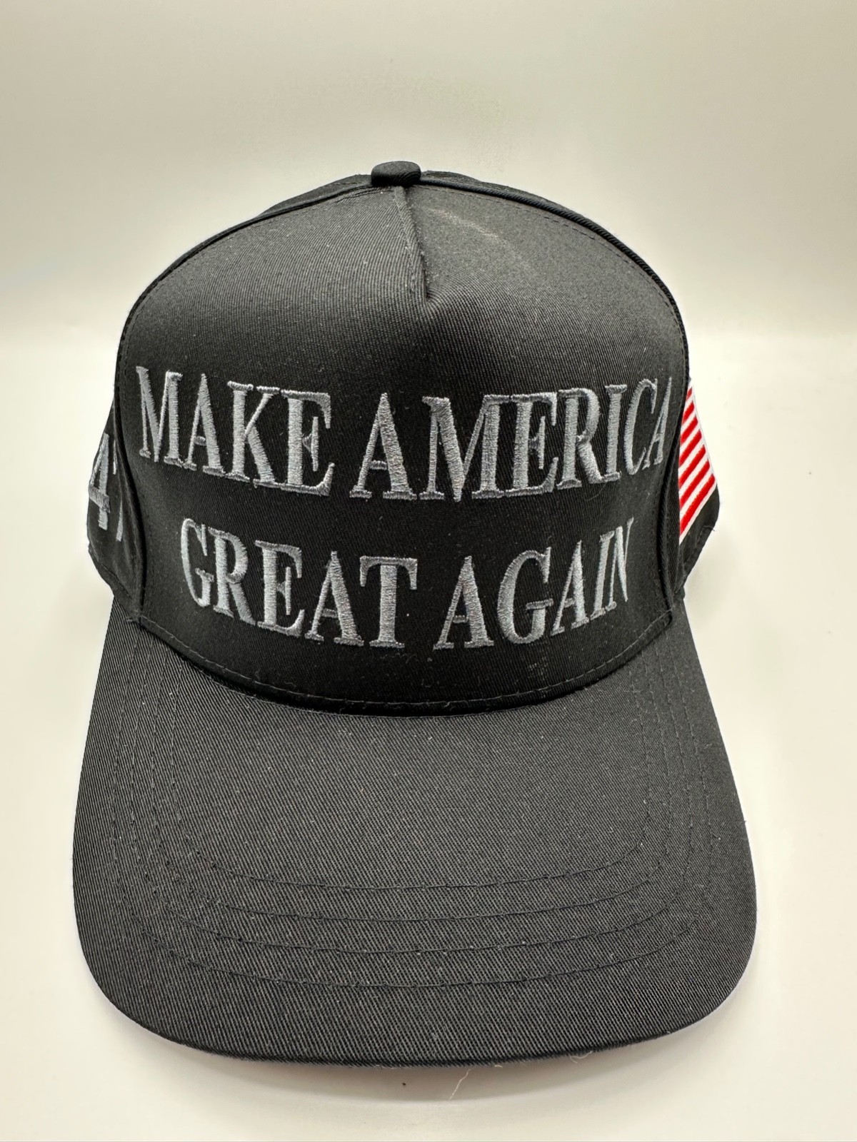 Official Make America Great Again Trump 45-47 Cali Fame Balck Snapback Hat Cap
