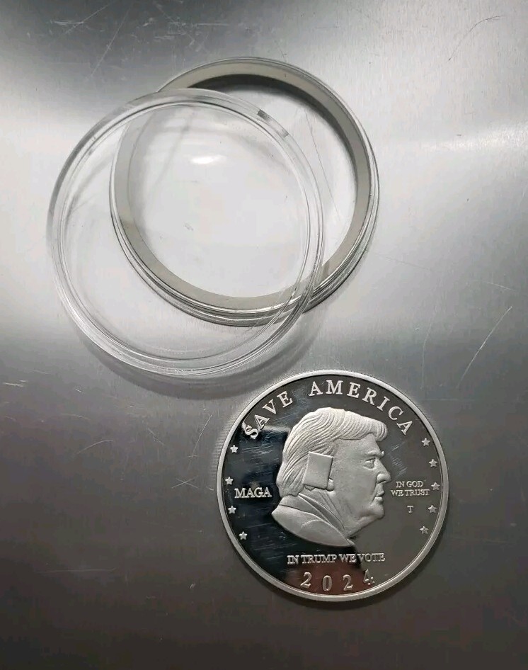 Donald Trump, MAGA, Commemorative Survivors Coin, 2.5″