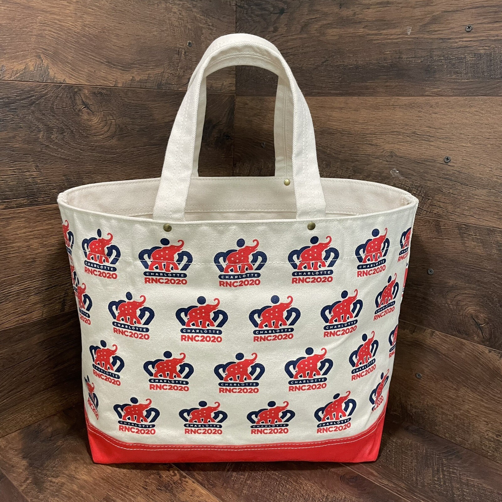 Republican National Convention RNC Canvas Tote Bag Charlotte 2020 Donald Trump
