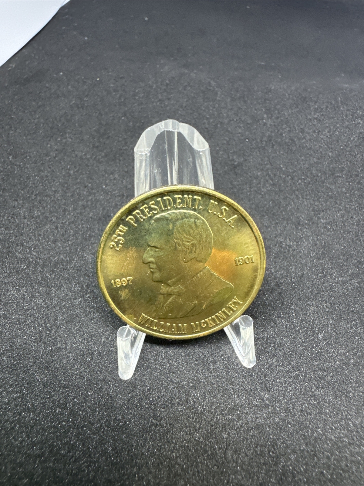 William McKinley Brass President Coin