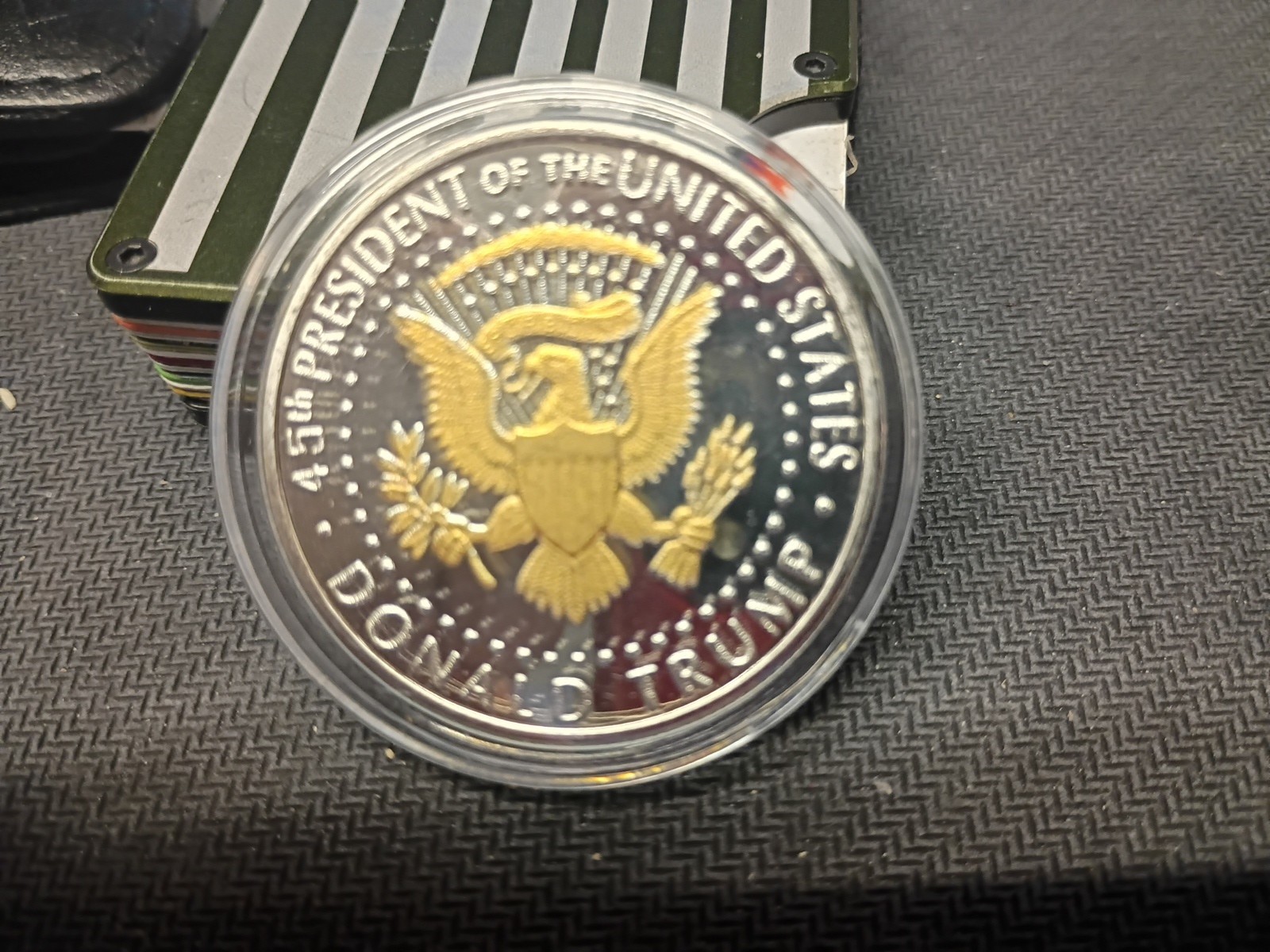 DONALD TRUMP 45TH President ” KEEP AMERICA GREAT” $NEW 2020 SILVER/ GOLD COIN $