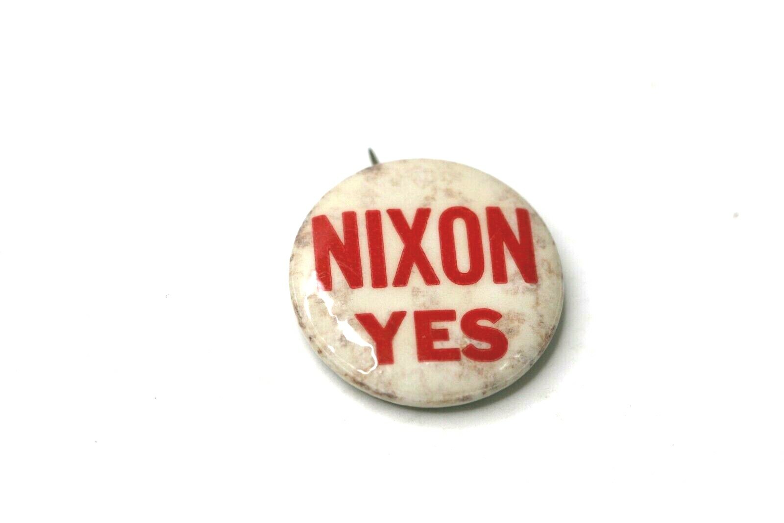 Richard Nixon Political Pinback Presidential Campaign Button Nixon Yes