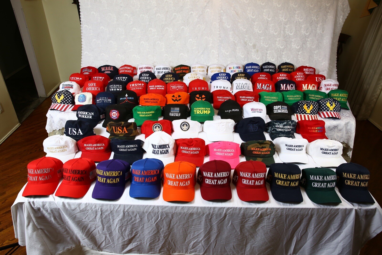 COMPLETE MAGA HAT COLLECTION DONALD TRUMP CALI FAME AUTHENTIC OFFICIAL 94 Styles